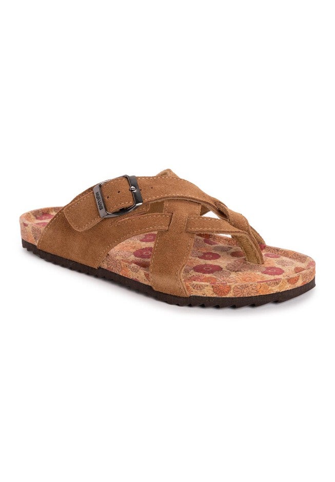 Women'S Tanner Terra Turf Slip On Sandals, COGNAC, hi-res image number null