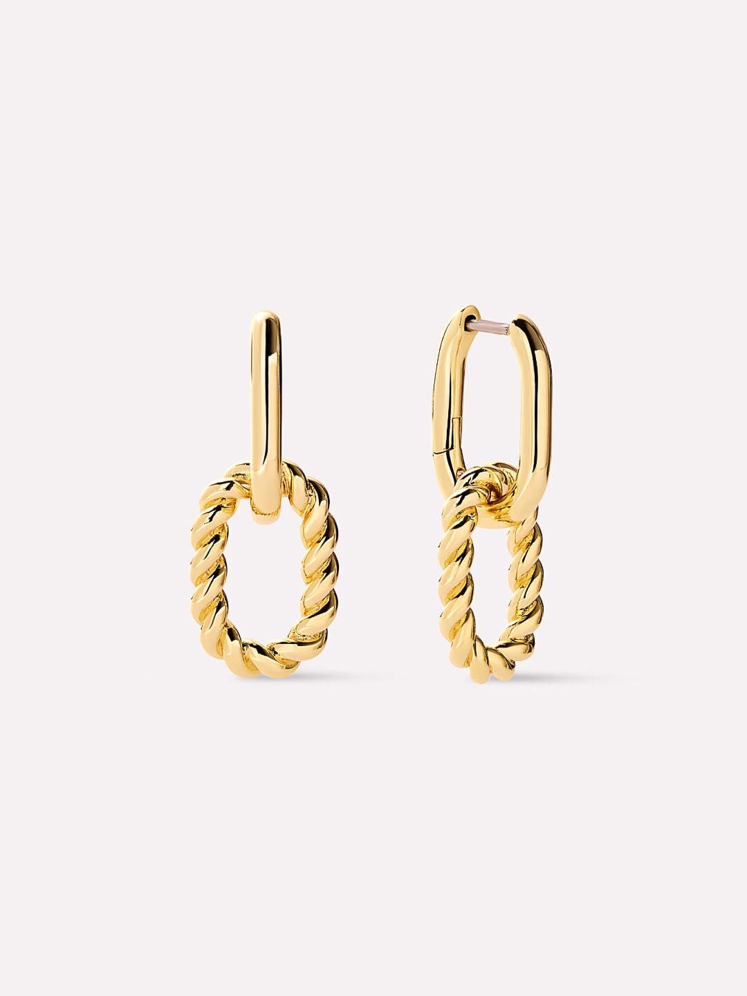 Ash Double Mini Gold Drop Earrings, GOLD, hi-res image number 0
