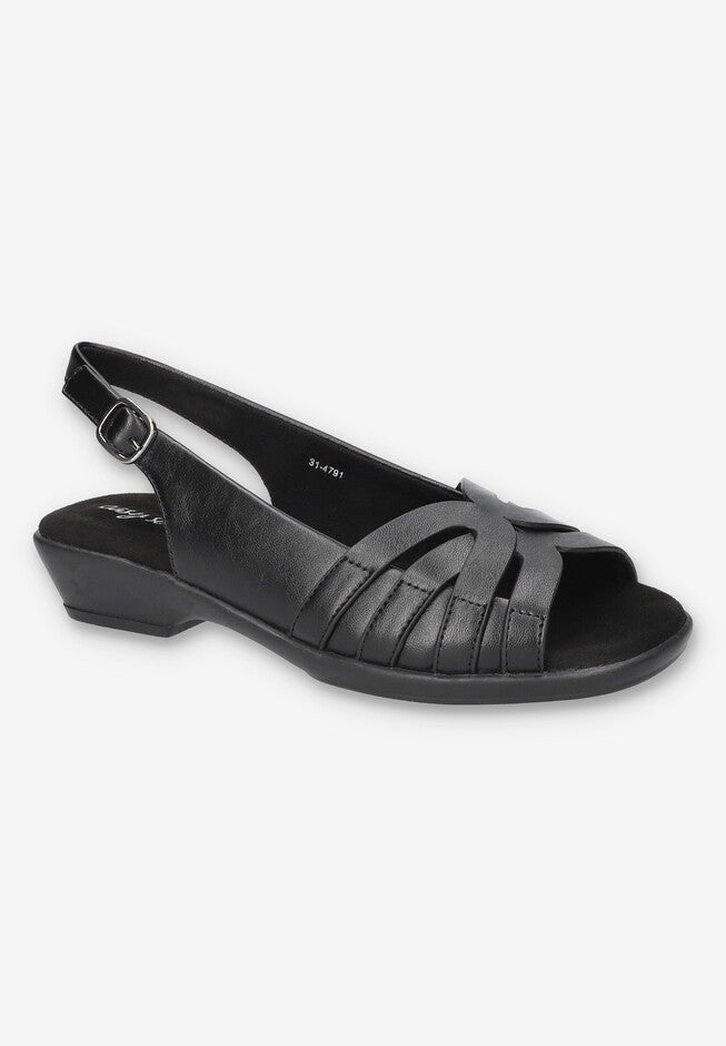 Jovita Slingback Sandal, BLACK, hi-res image number 0