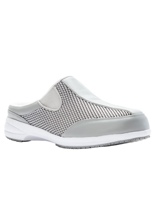 Washable Walker Slide by Propet®, SILVER MESH, hi-res image number null