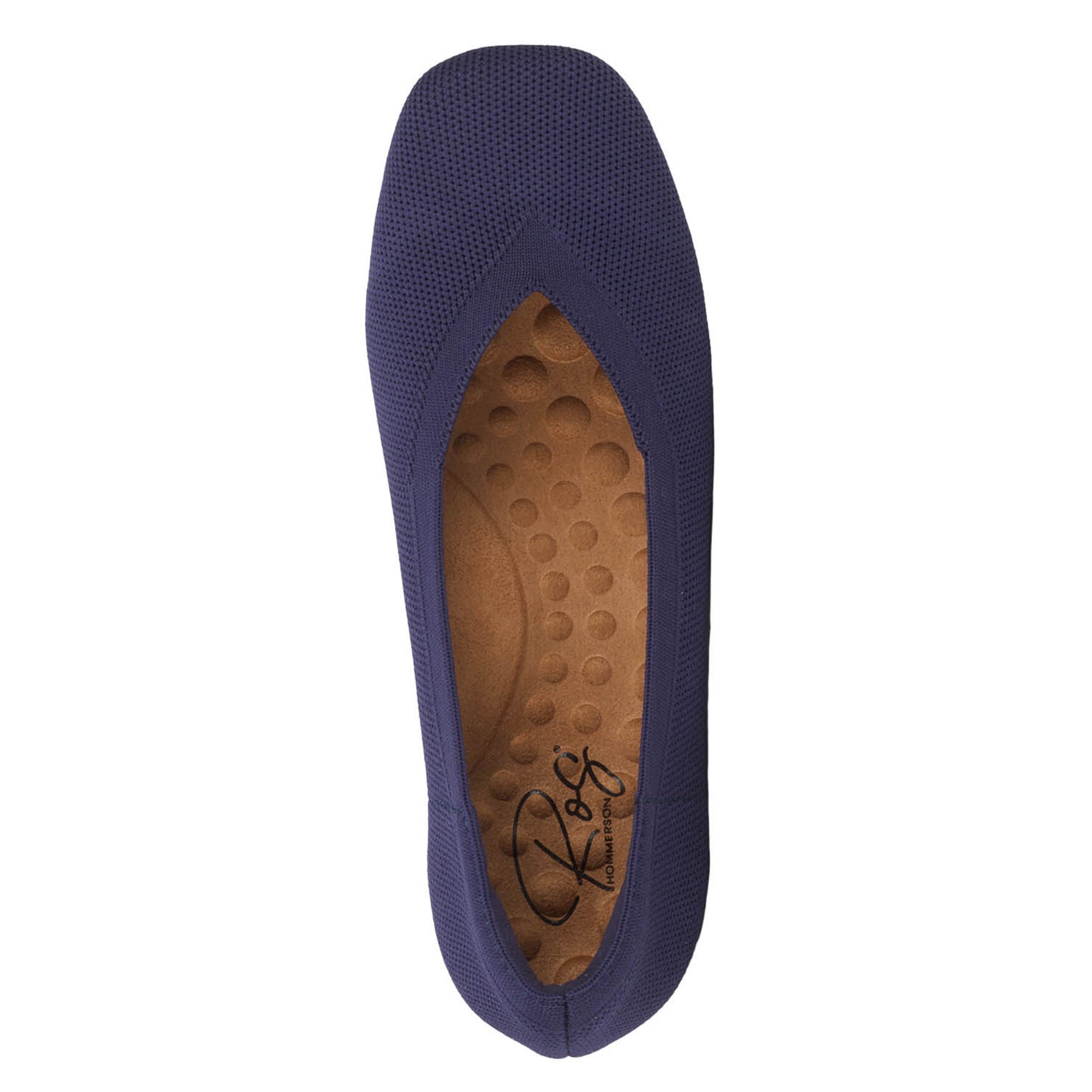 Niki Stretch Knit Flat, NAVY, alternate image number 5