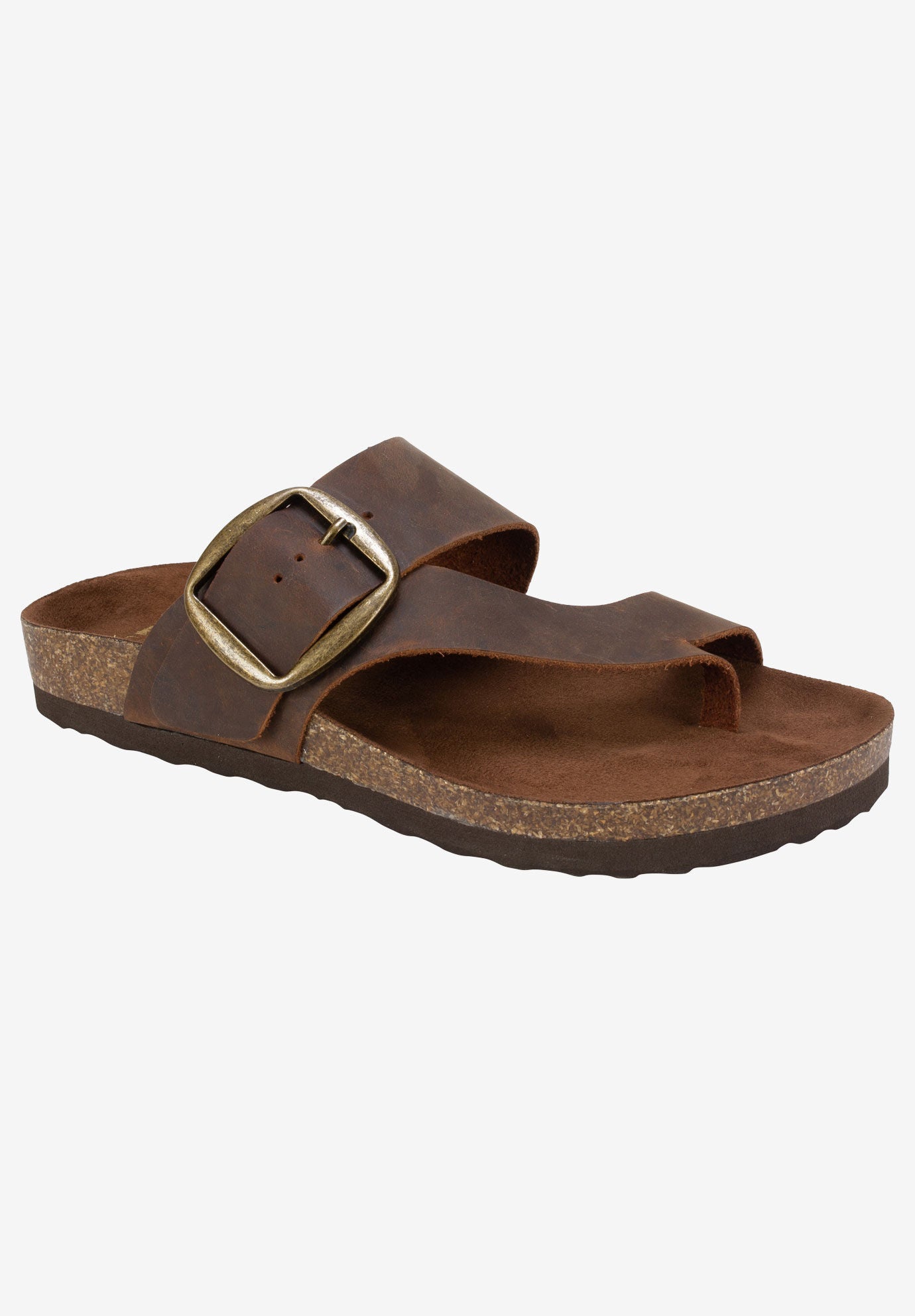 Harley Sandal , BROWN LEATHER, hi-res image number 0