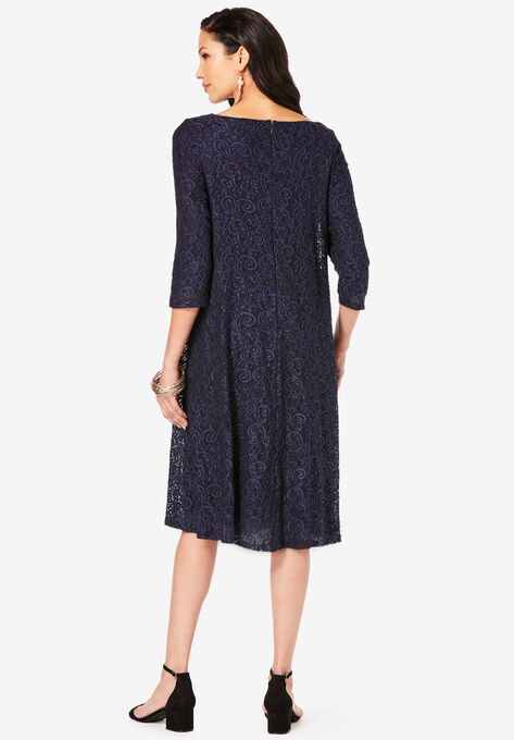 Lace Swing Dress, , on-hover image number null
