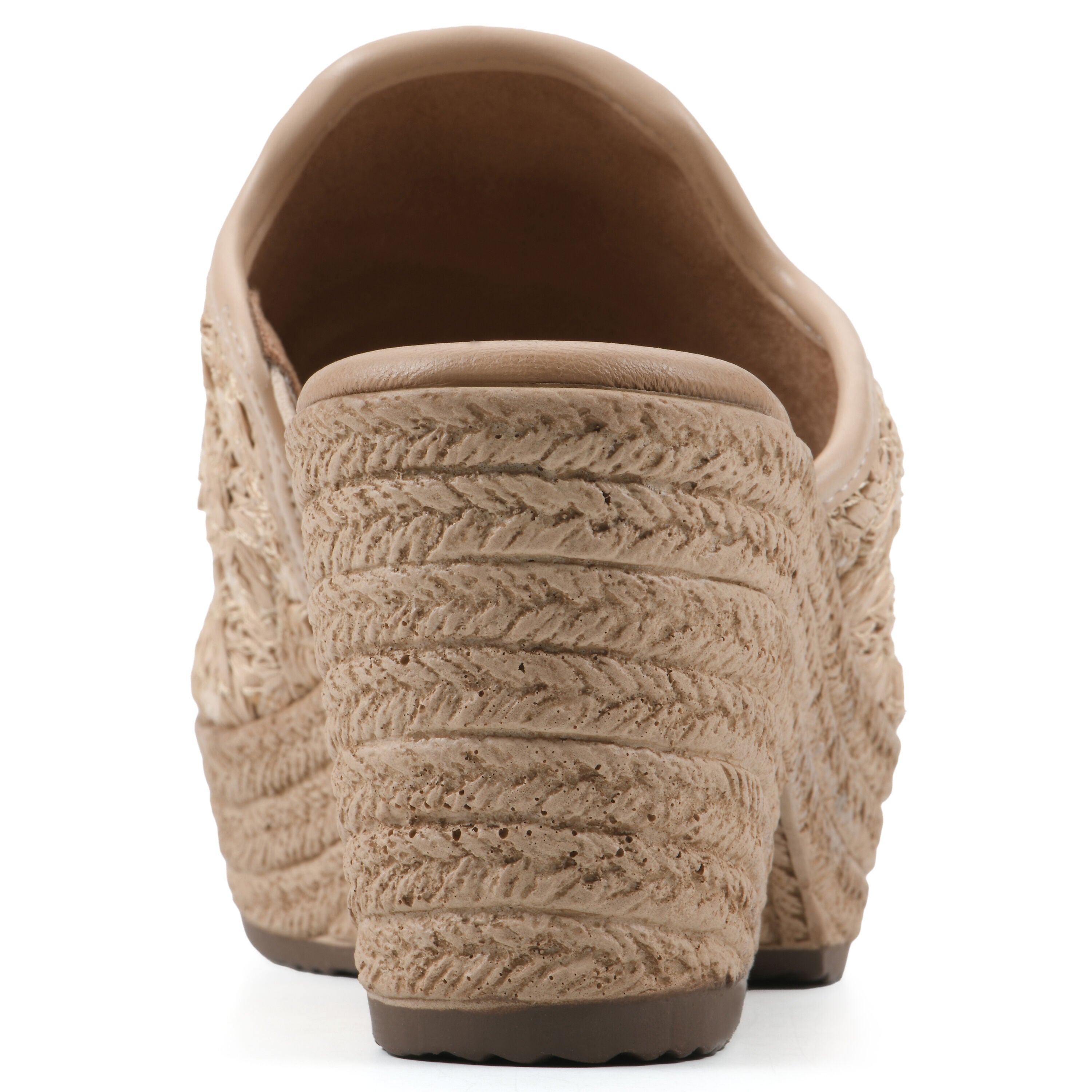 Bizzie Wedge Sandal, NATURAL FABRIC, on-hover image number 1
