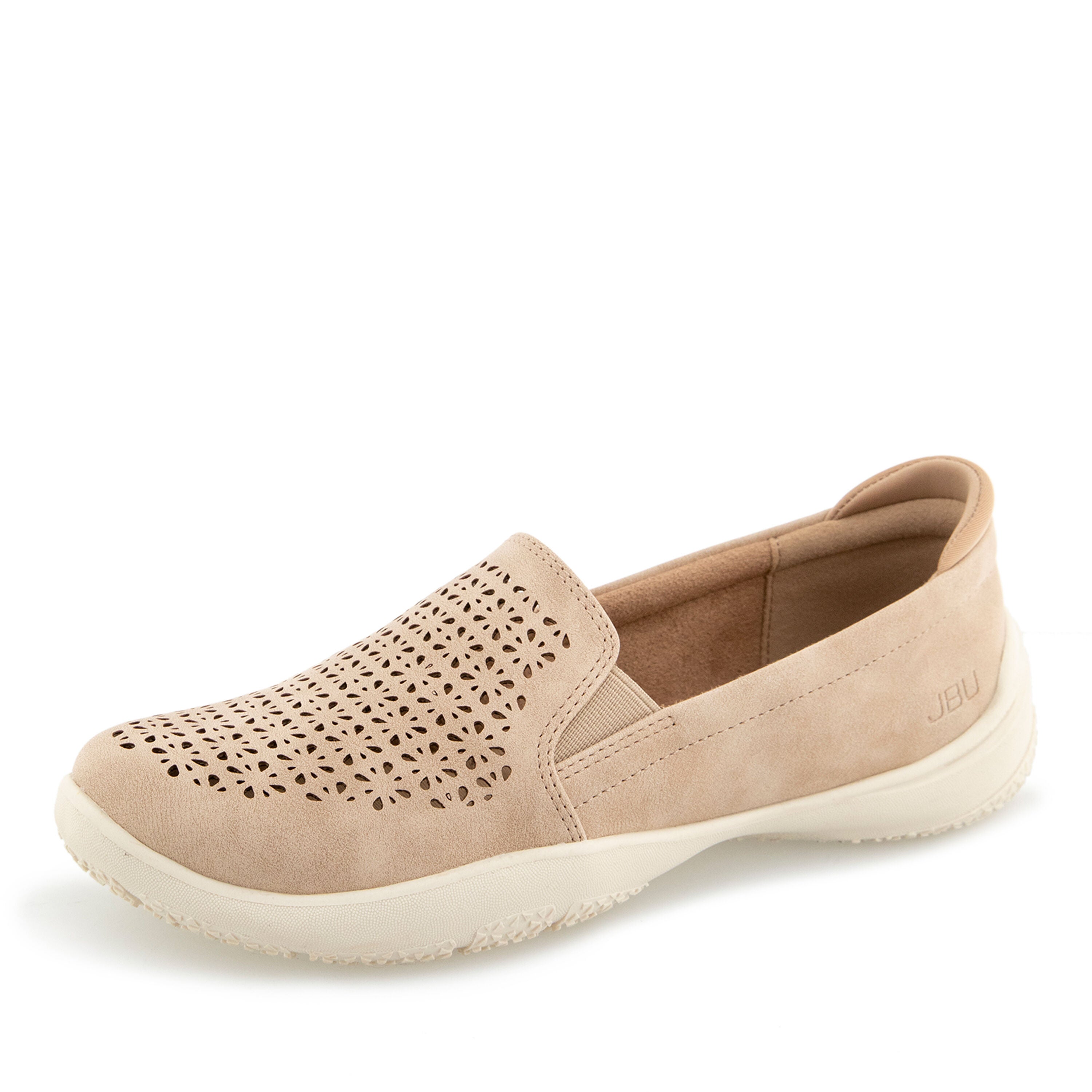 Fabian Slip-On Flat, TAUPE, alternate image number 6