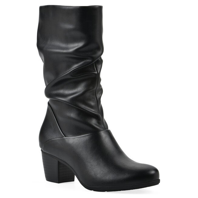 Angelie Mid Shaft Boot, BLACK SMOOTH, hi-res image number 0