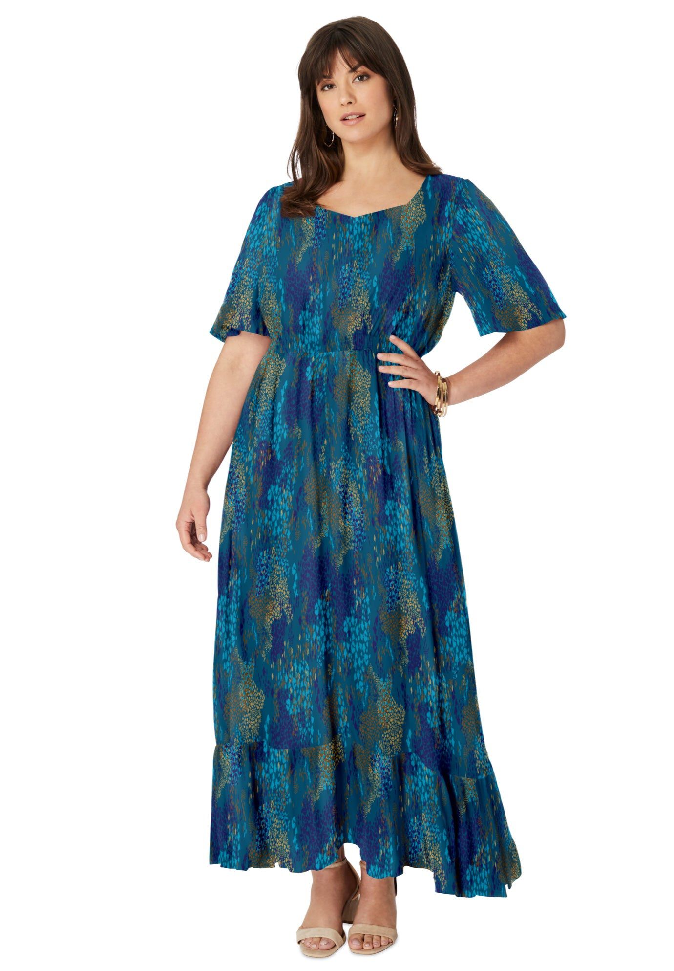 Entwine Maxi Dress - black | OneStopPlus