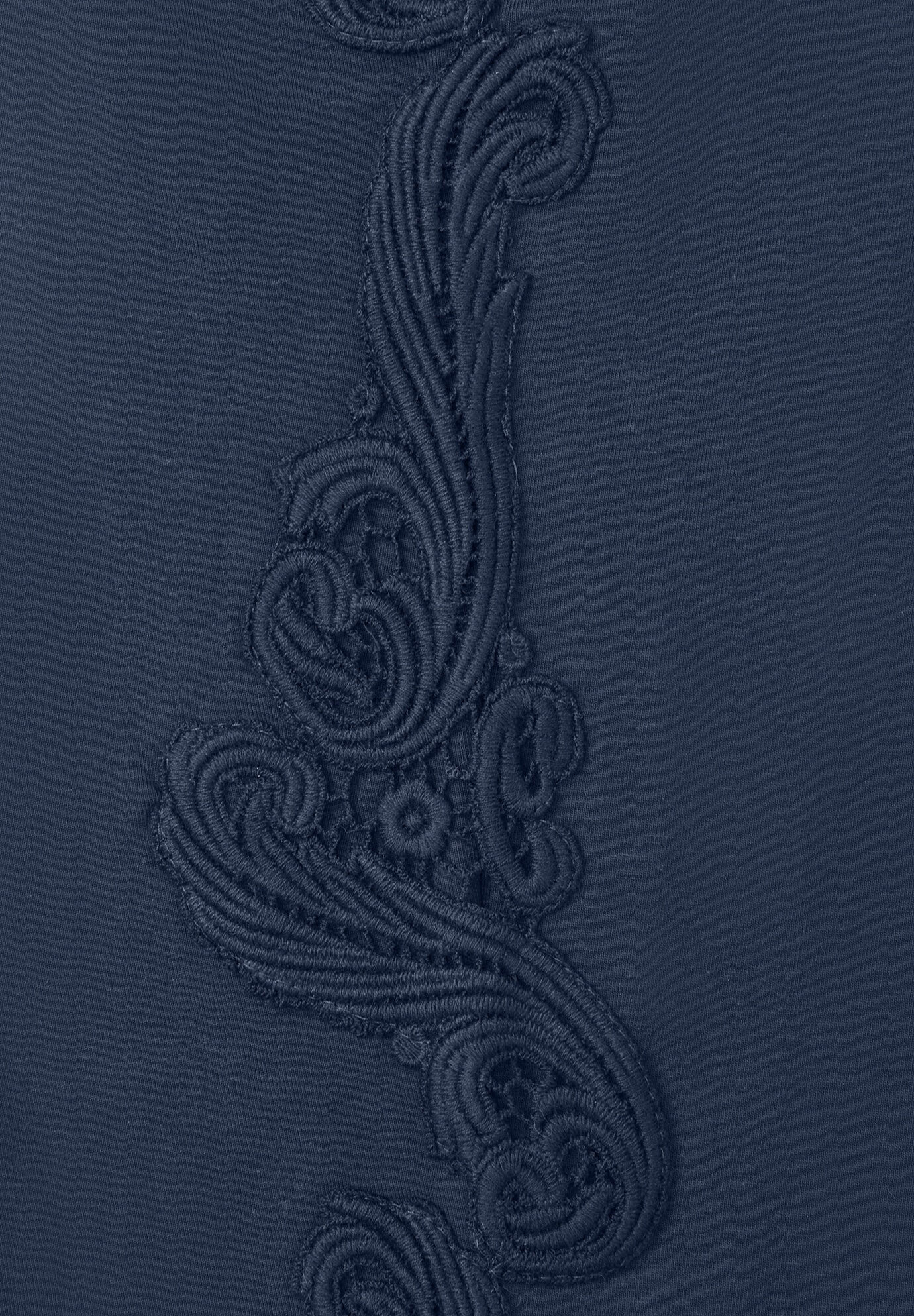 Lace Applique Side-Seam Legging, , alternate image number 1