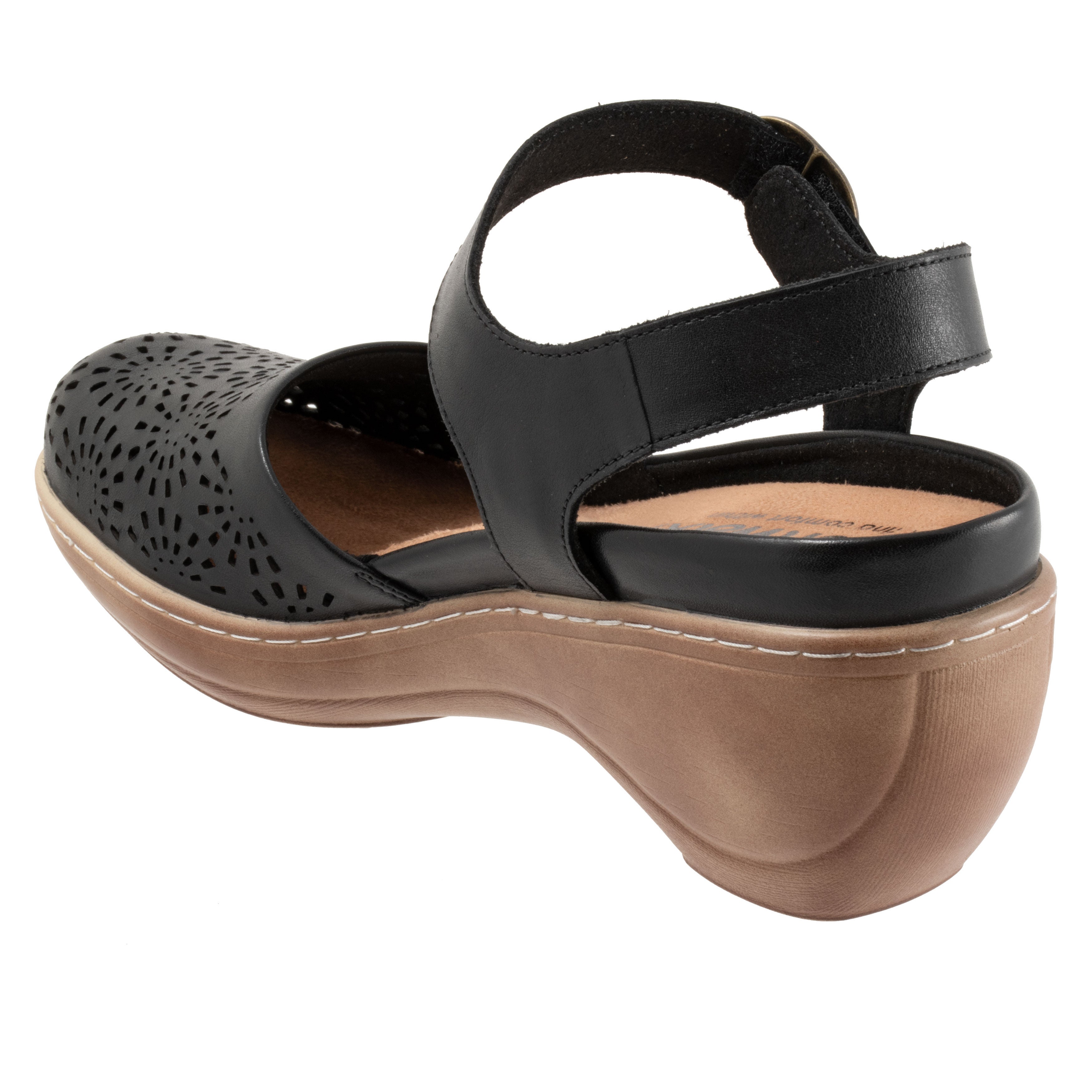 Mabelle Perf Clog, BLACK, on-hover image number 1