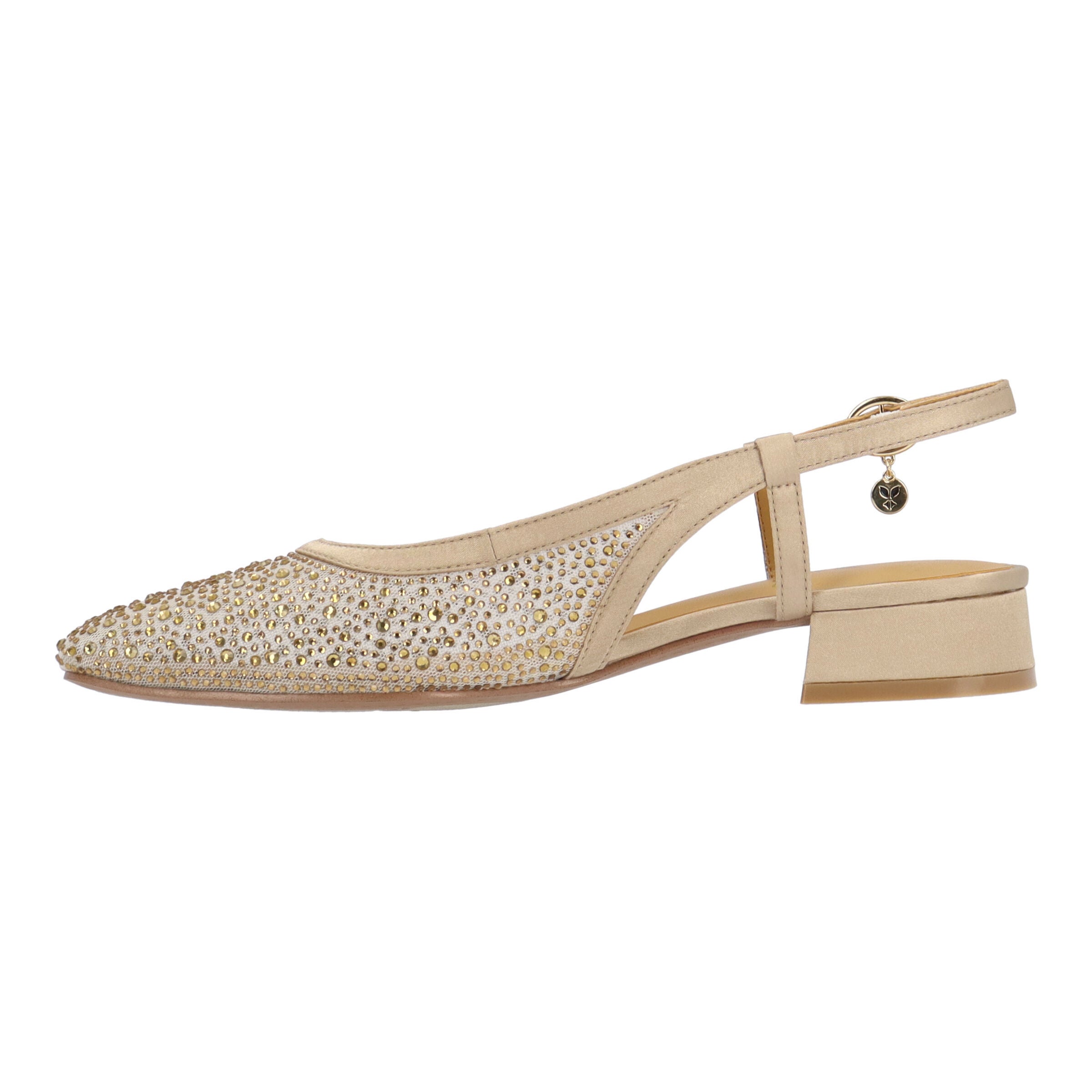 Layton Slingback Pump, BEIGE, alternate image number 4
