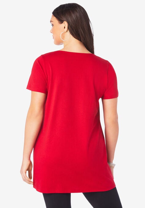 Pleatneck Ultimate Tunic, , on-hover image number null