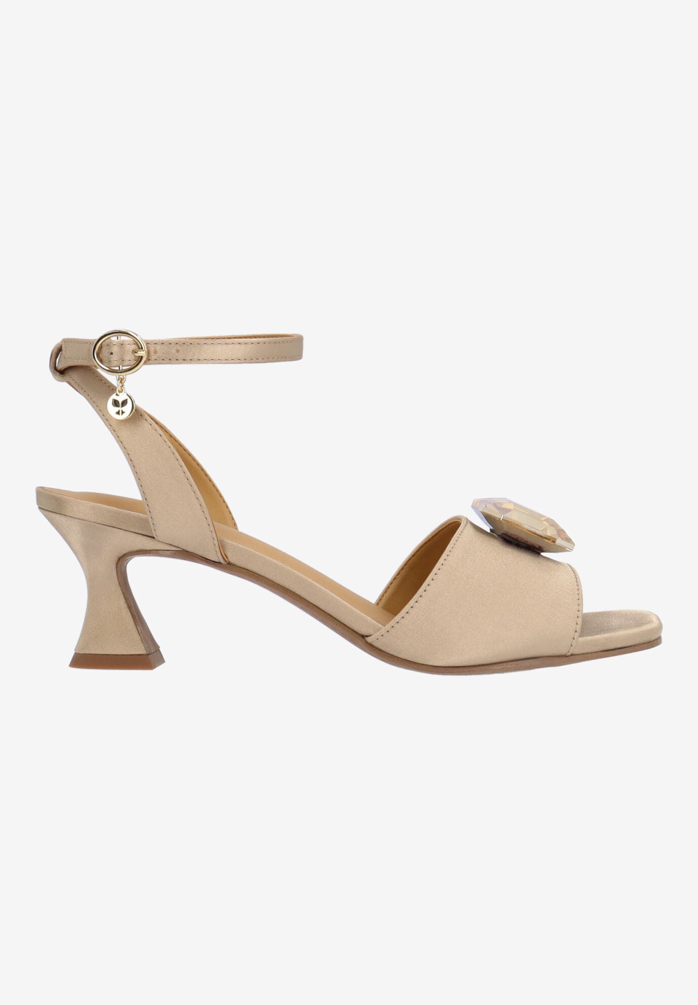 Nickee Ankle Strap Sandal, BEIGE, alternate image number 4
