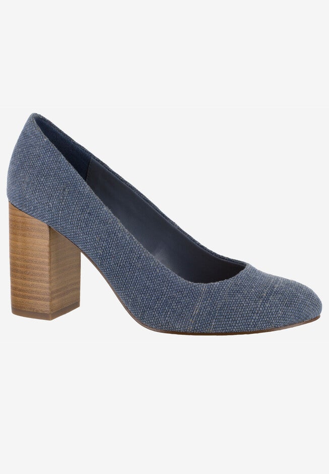 Nara II Pump by Bella Vita®, BLUE CANVAS, hi-res image number 0