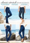 Pull-On Stretch Bermuda Jean Short, , alternate image number null