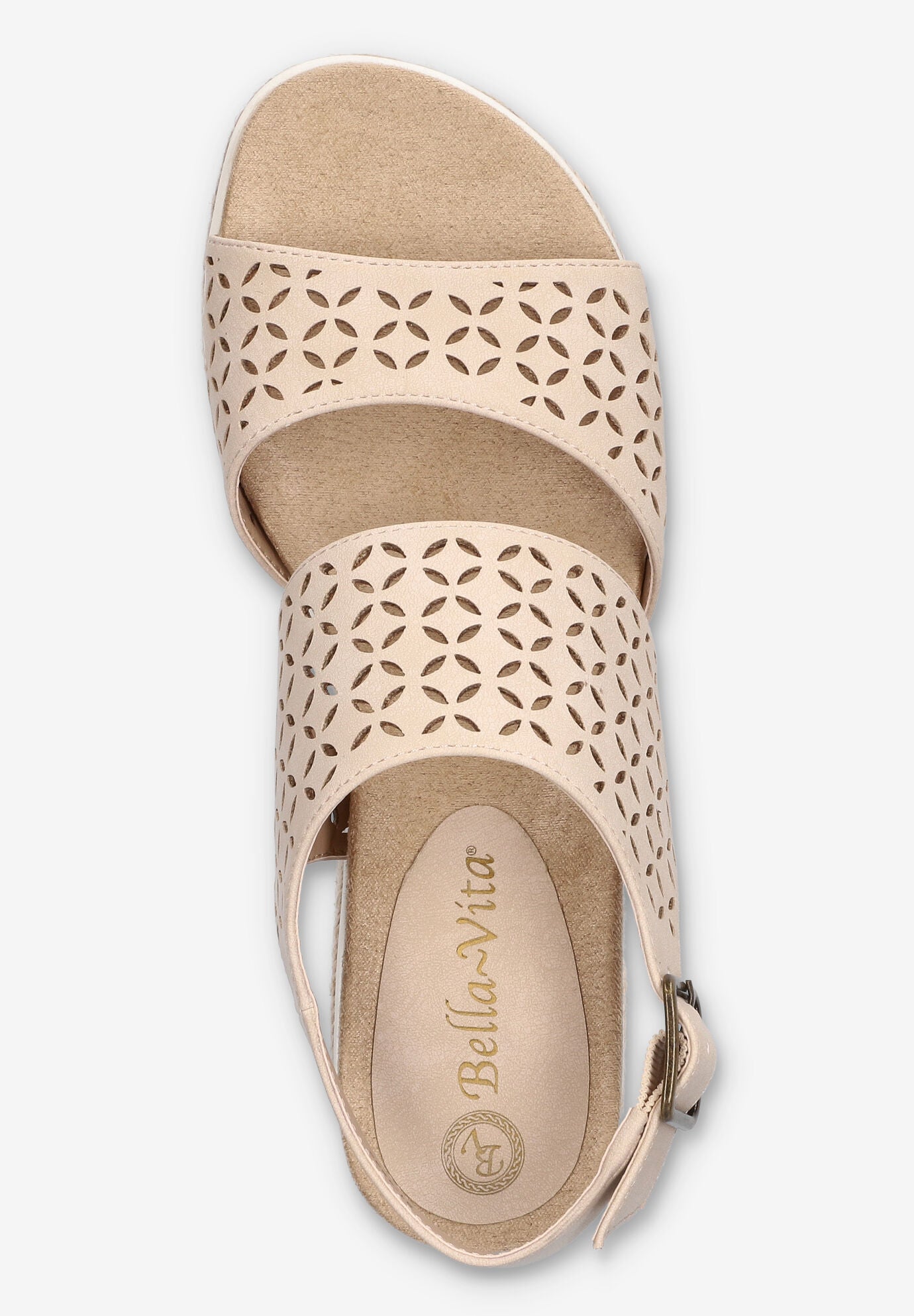 Inaya Wedge Sandal, BONE, alternate image number 6