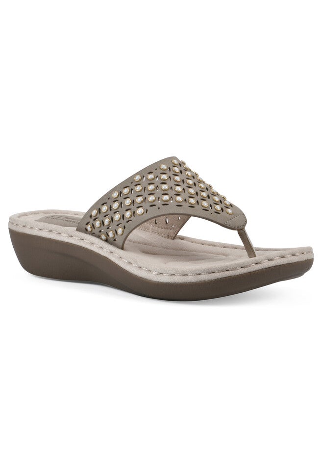 Camila Sandal, TAUPE NUBUCK, hi-res image number 0
