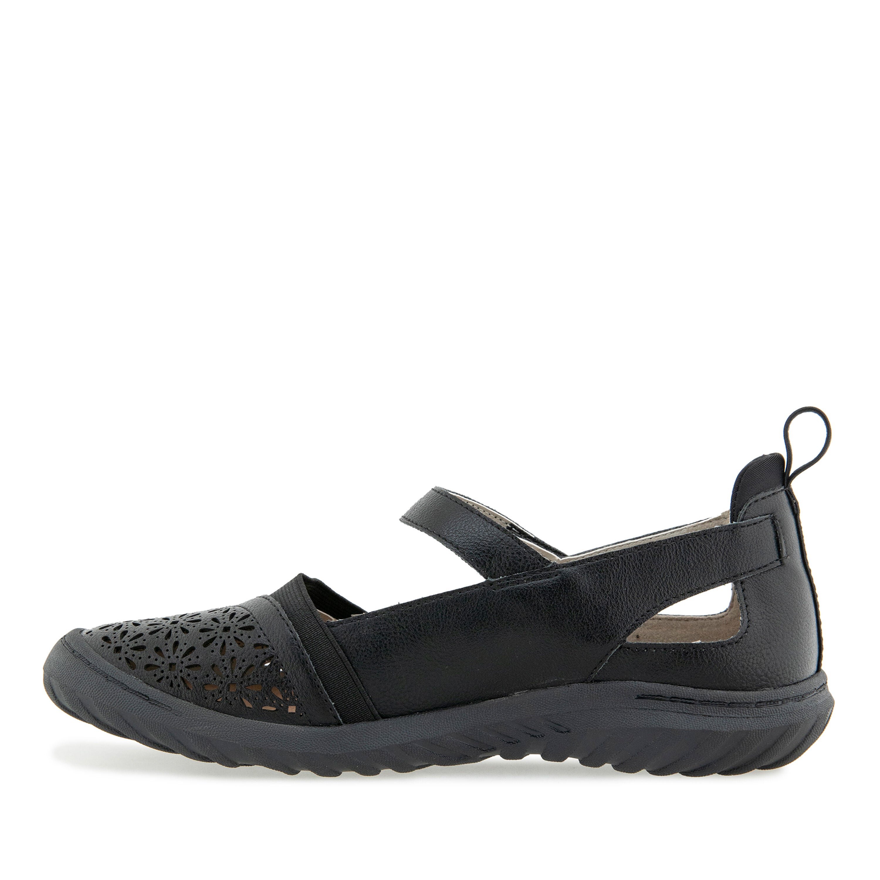 Rya Casual Mary Jane Flat, BLACK, alternate image number 3