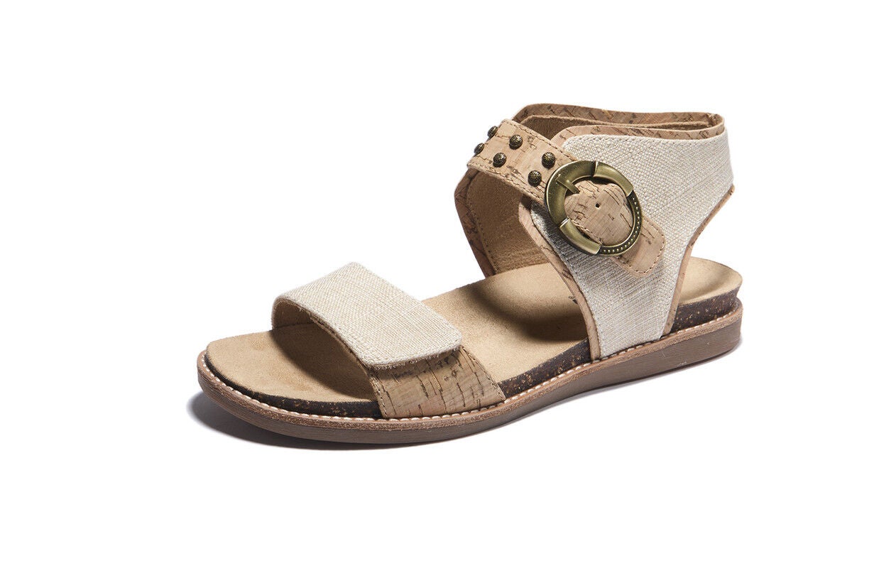 Bari Cork Bottom Sandal, CORK, hi-res image number 0