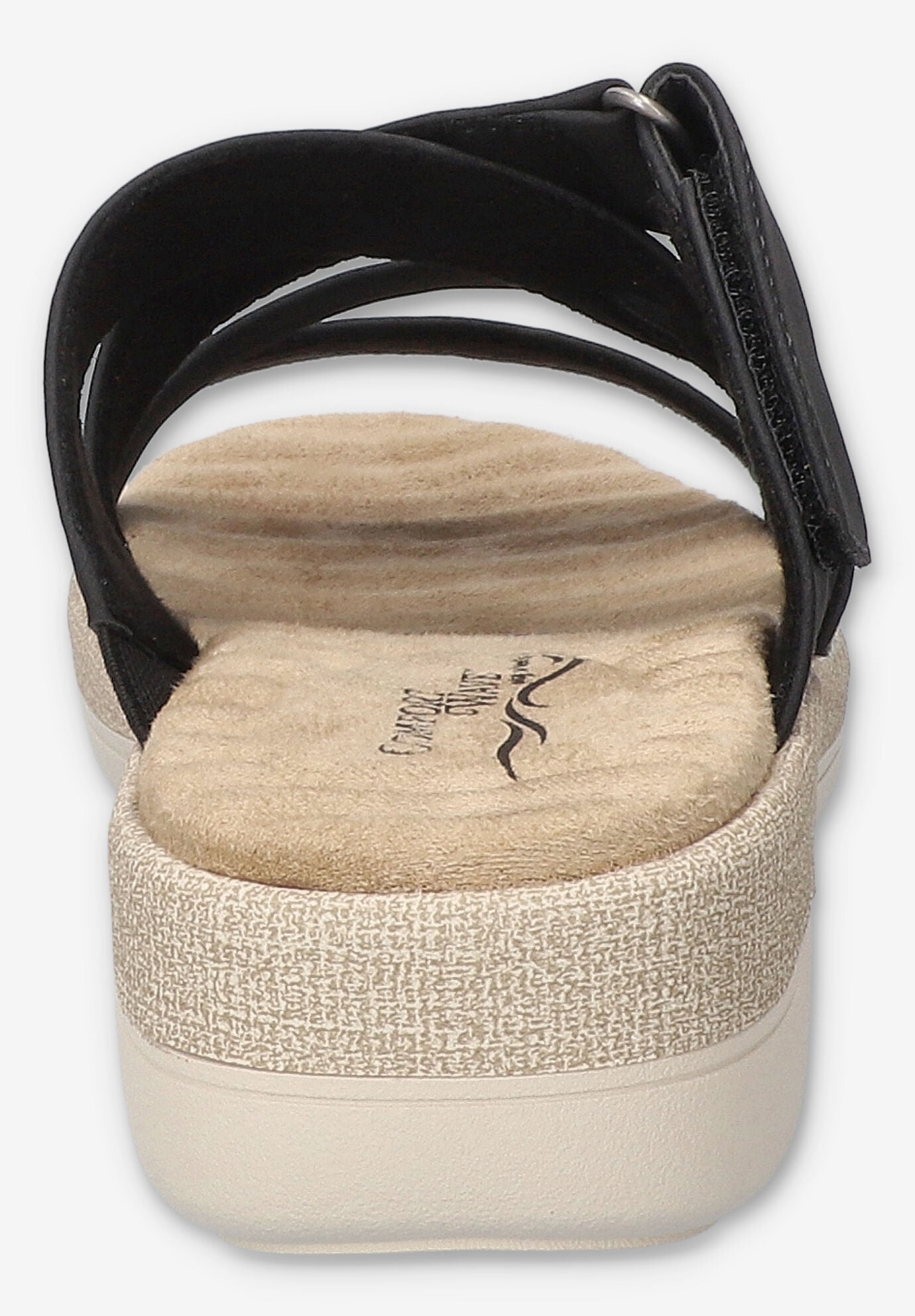 Paola Comfort Platform Sandal, BLACK, alternate image number 3