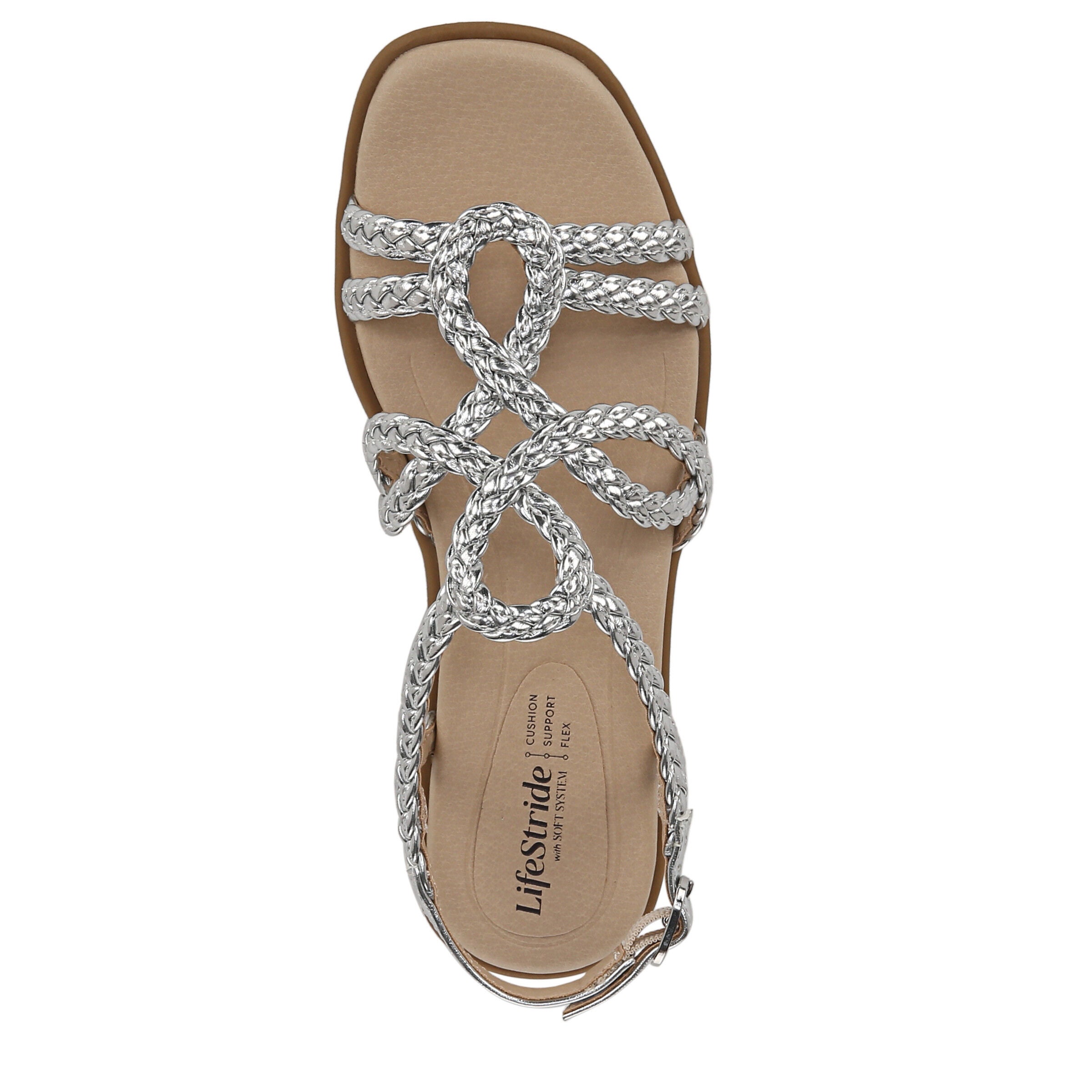 Reagan Sandal, SILVER, alternate image number 6