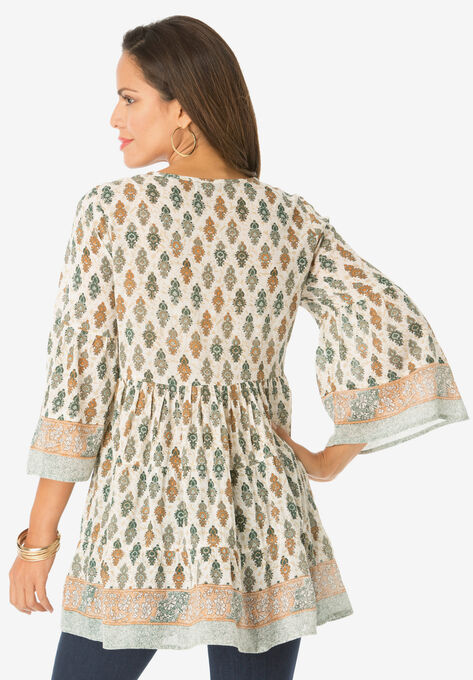 Sequin Embellished Tunic, , on-hover image number null