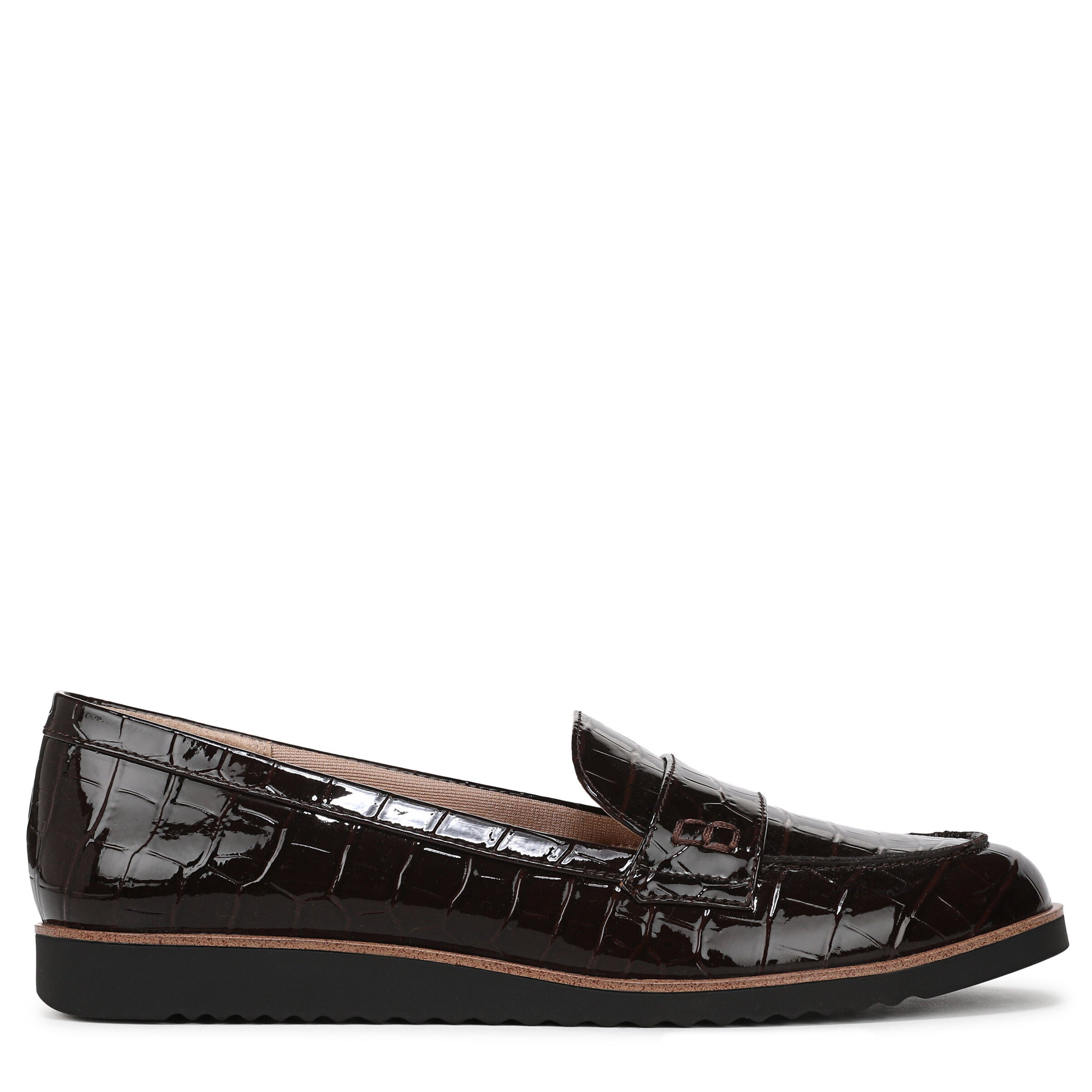 Zee Loafer, DARK CHOCOLATE CROC, alternate image number 3