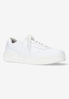 Goal Sneakers, WHITE LEATHER, hi-res image number null