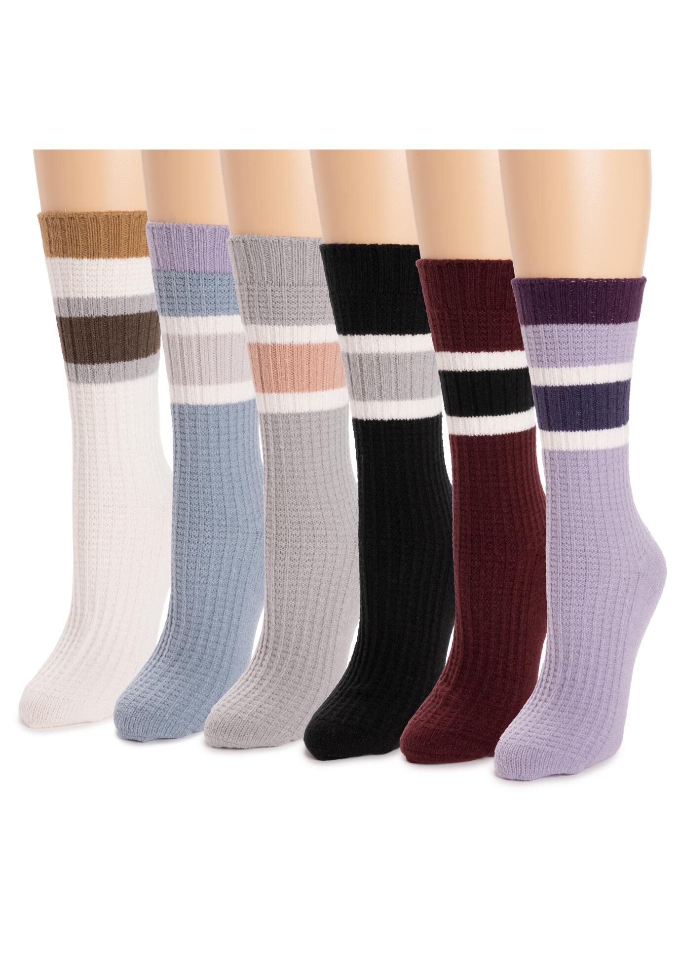 Microfiber 6 Pack) Boot Socks, , on-hover image number 1
