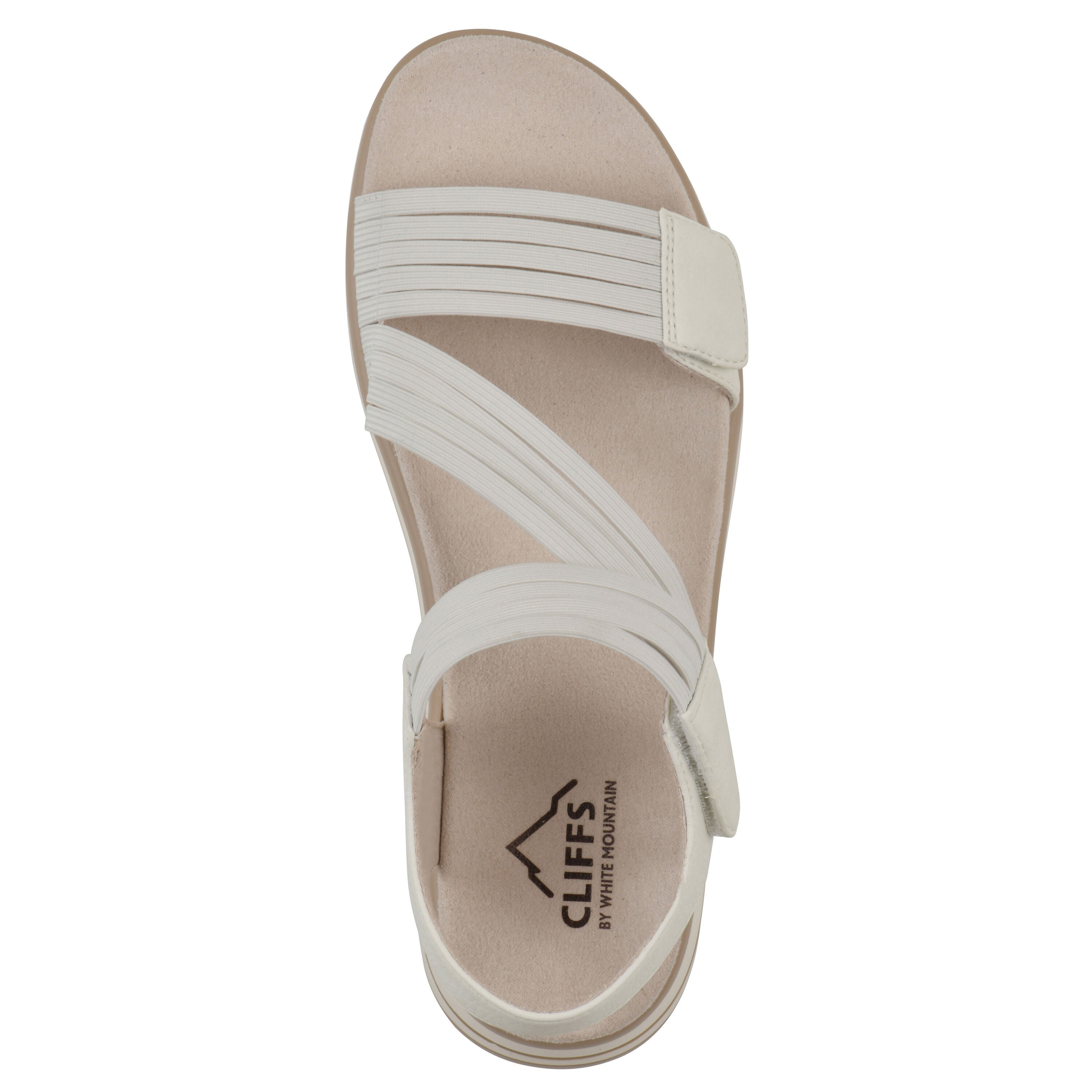 Hapford Athleisure Sandal, WHITE NUBUCK, alternate image number 4