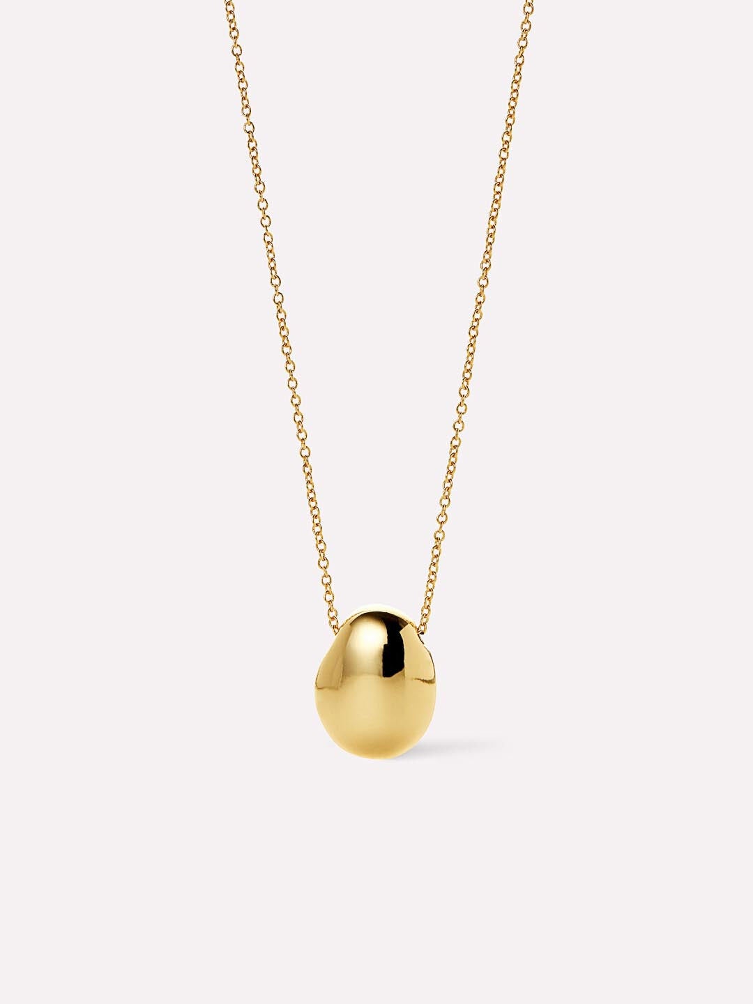 Pebble Mini Pendant Necklace, GOLD, hi-res image number 0