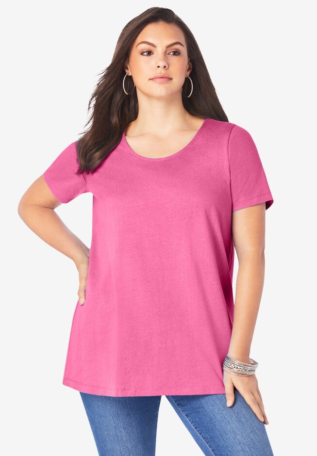 Strappy Back Ultimate Tee, VINTAGE ROSE, hi-res image number null