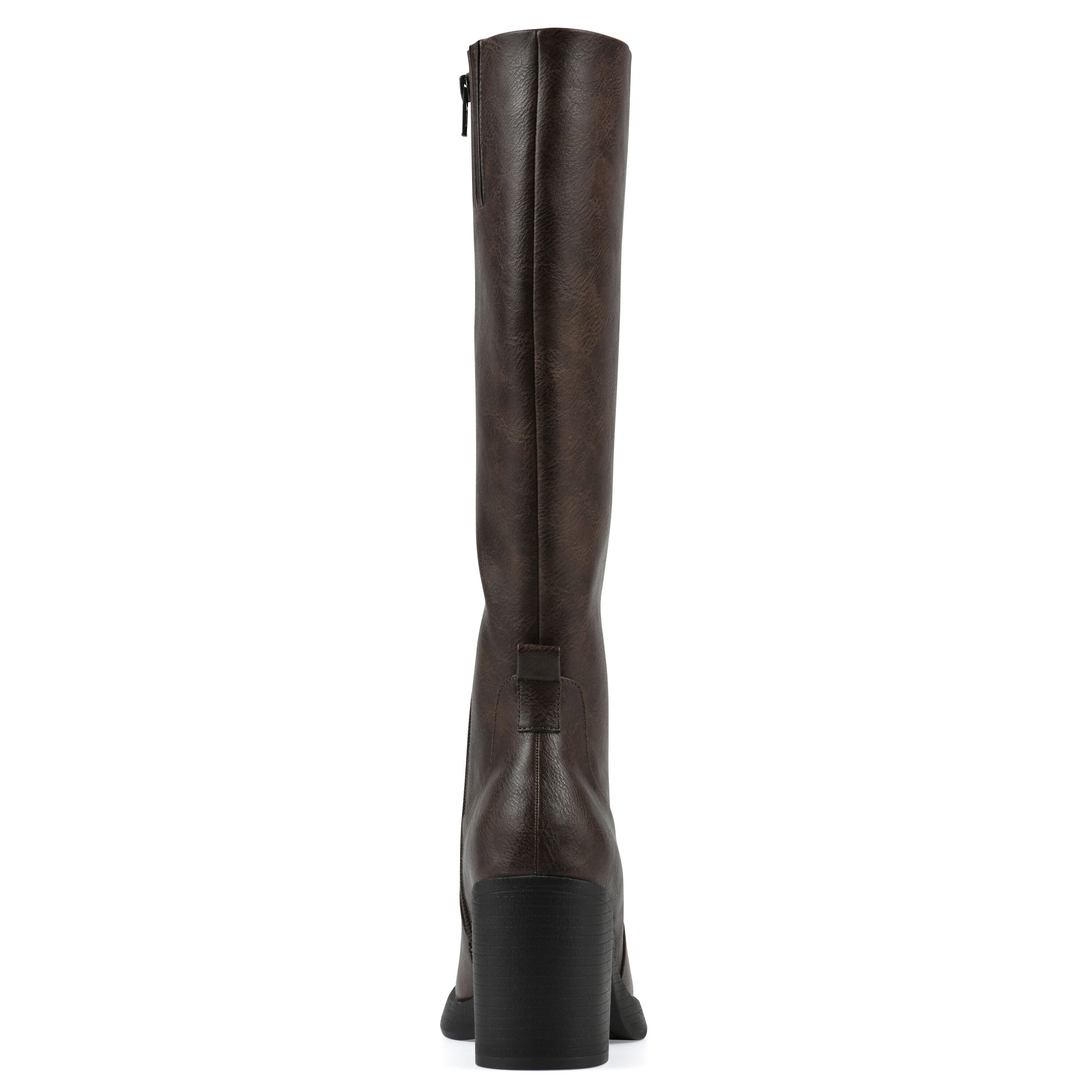 Mackle Tall Shaft Wide Calf Block Heel Boot, MOCHA SMOOTH, on-hover image number 1