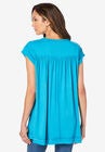 V-Neck Henley Ultra Femme Tunic, , on-hover image number null