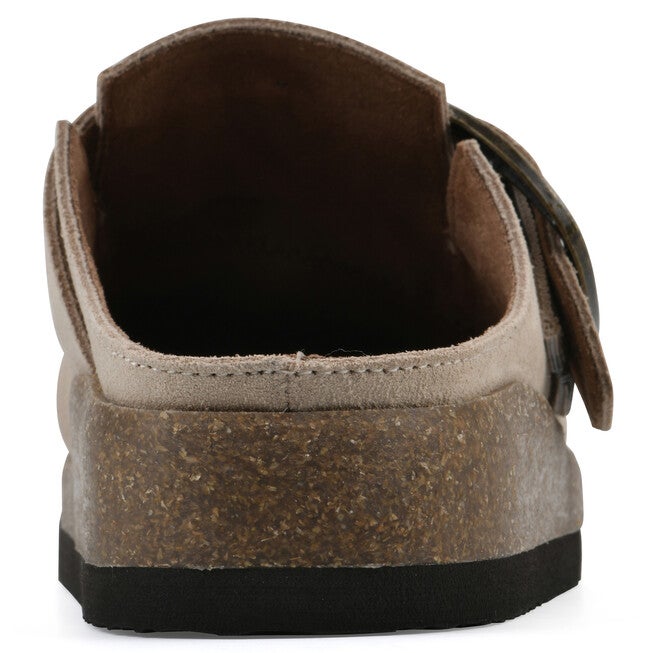 Bayberry Footbeds Clog, SANDAL WOOD SUEDE, on-hover image number 1
