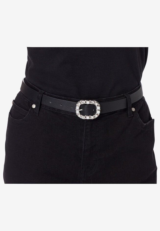 Embellished Belt, BLACK, hi-res image number null
