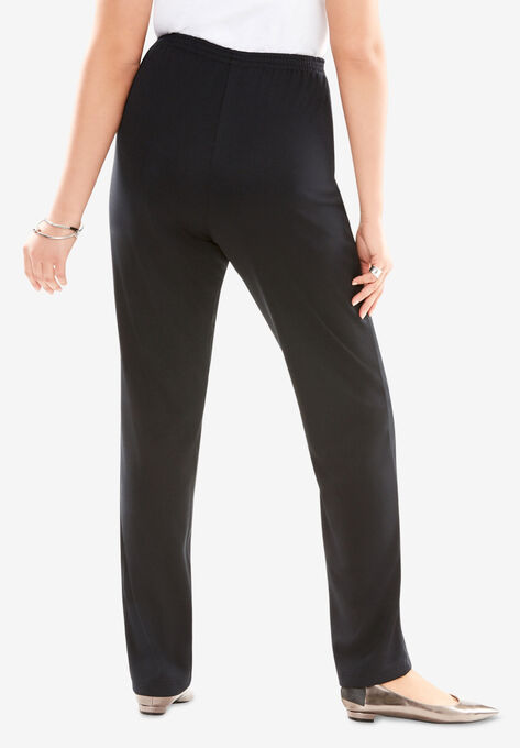 Crease-Front Knit Pant, , on-hover image number null