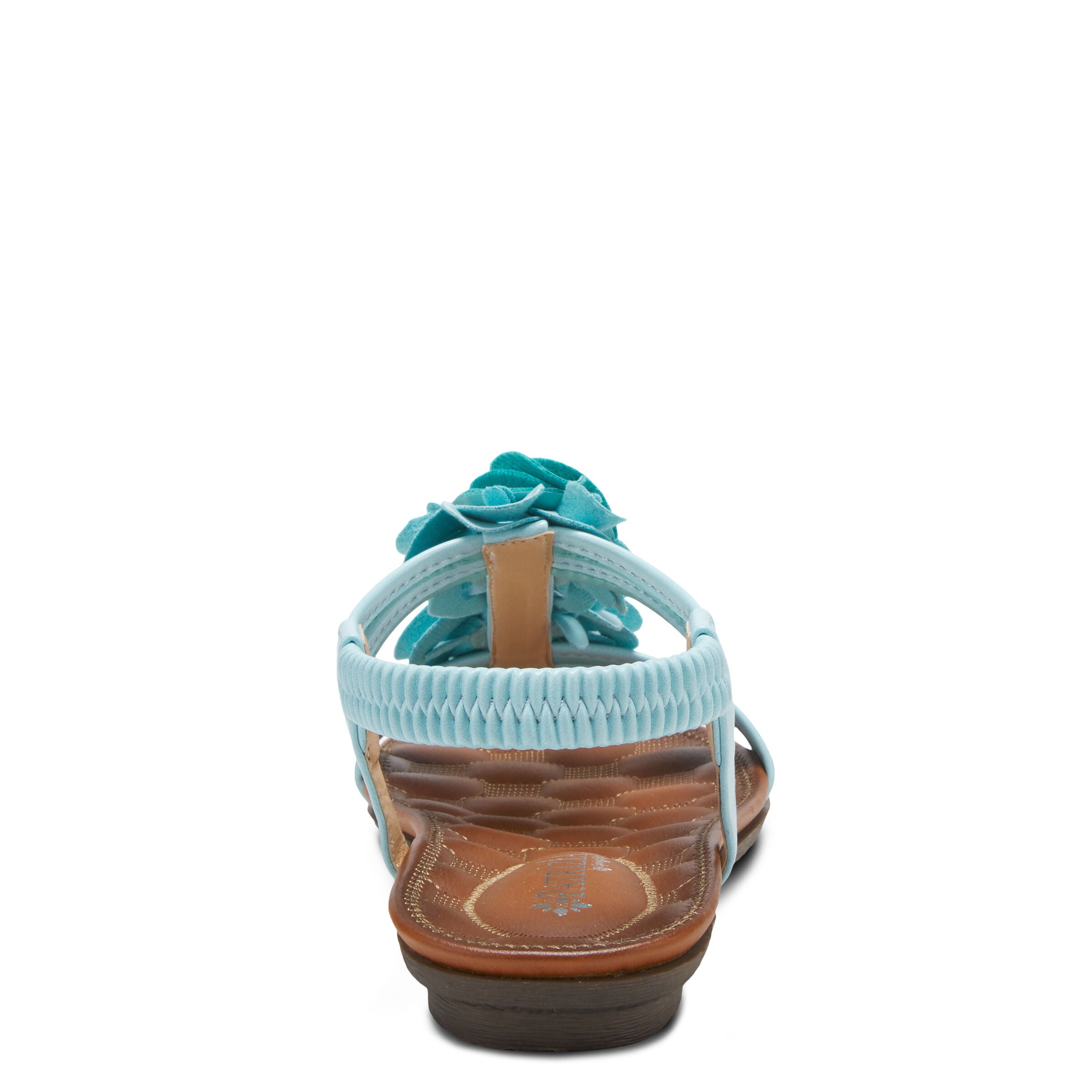 Nectarine T-Strap Thong Sandal, TURQUOISE MULTI, alternate image number 4