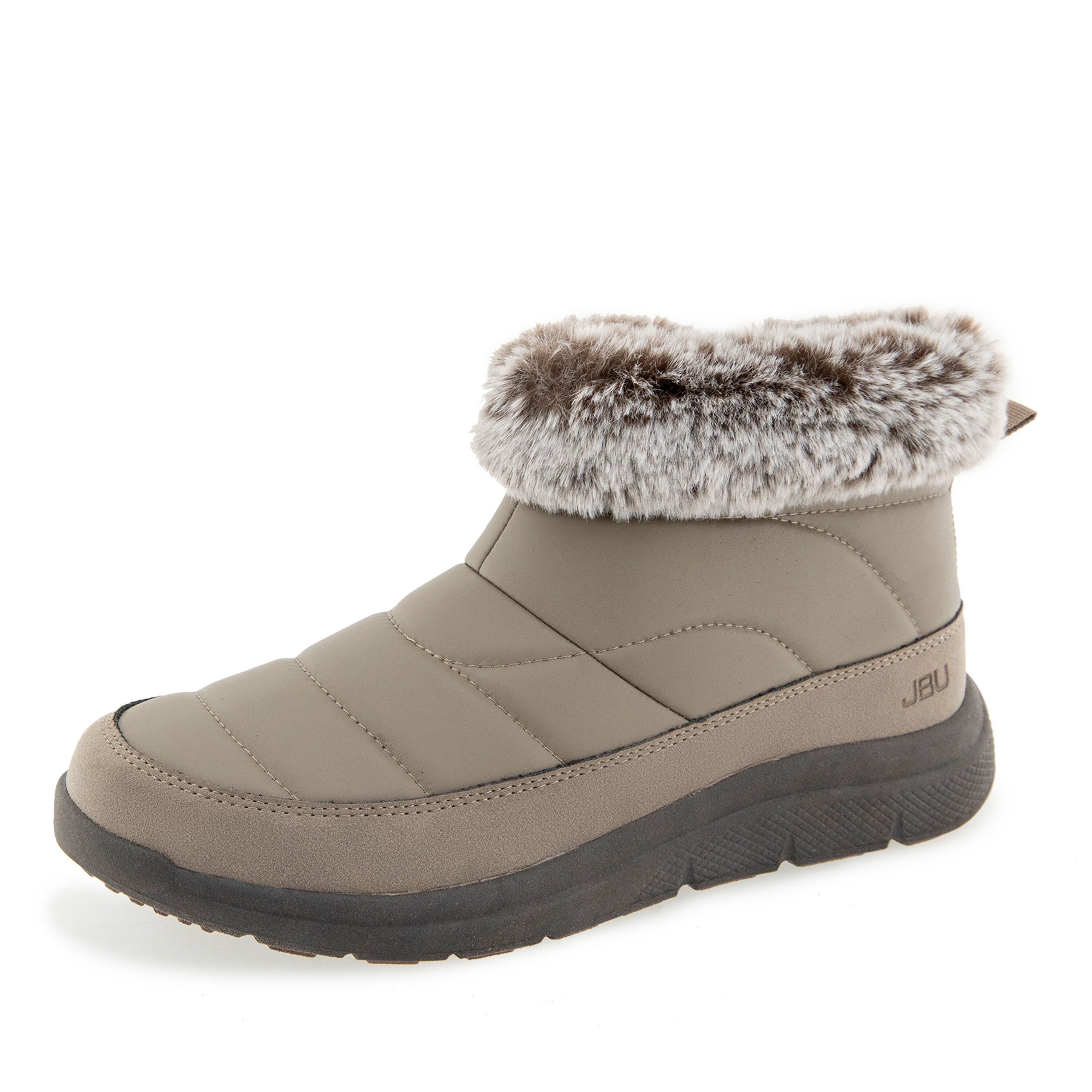 Teagan Water Resistant Casual Boot, TAUPE, alternate image number 6