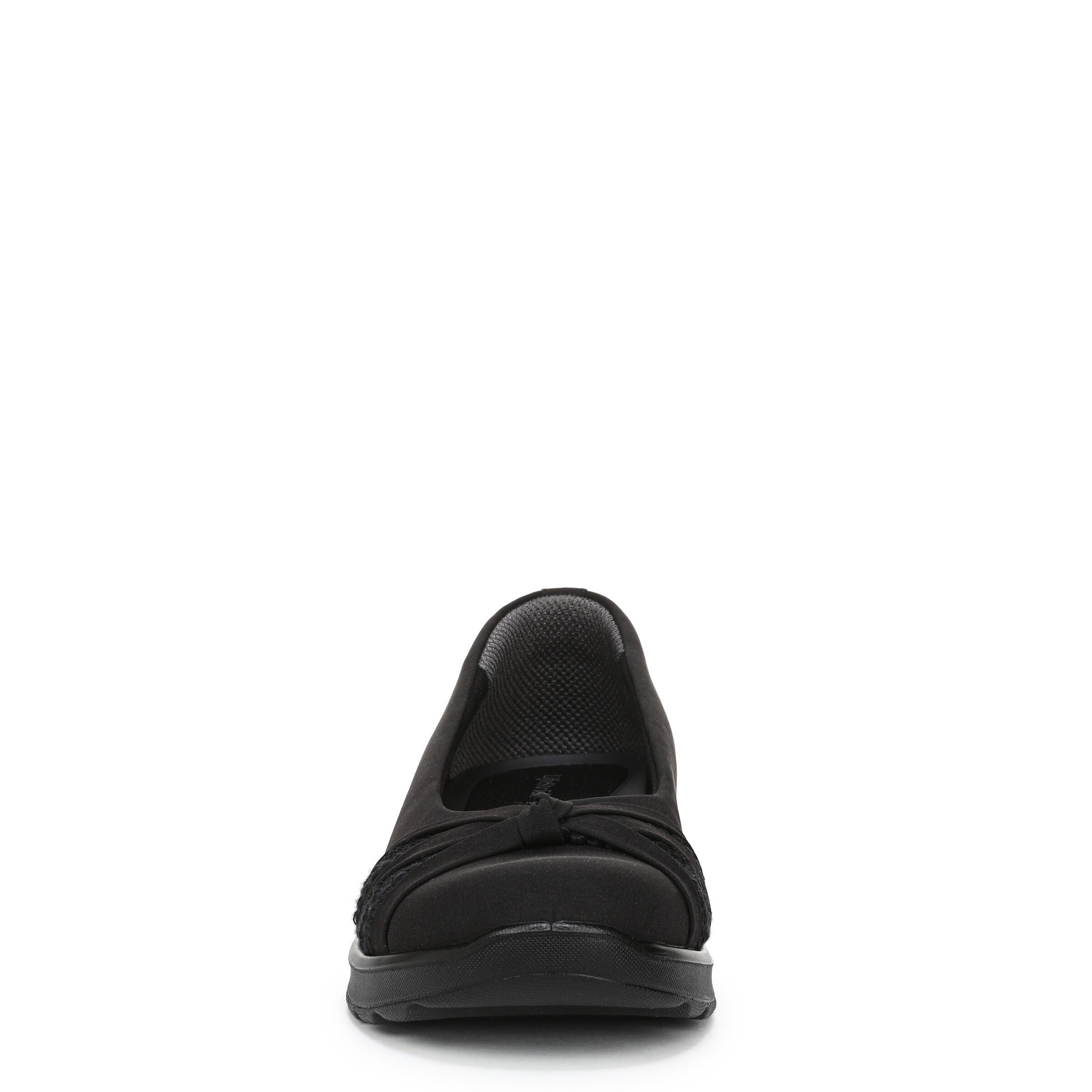 Gem Knot Wedge Flat, BLACK, alternate image number 4