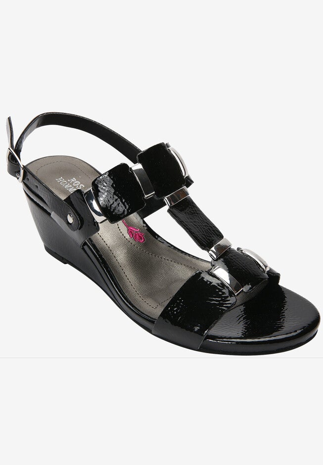Willow Sandal, BLACK PATENT, hi-res image number null