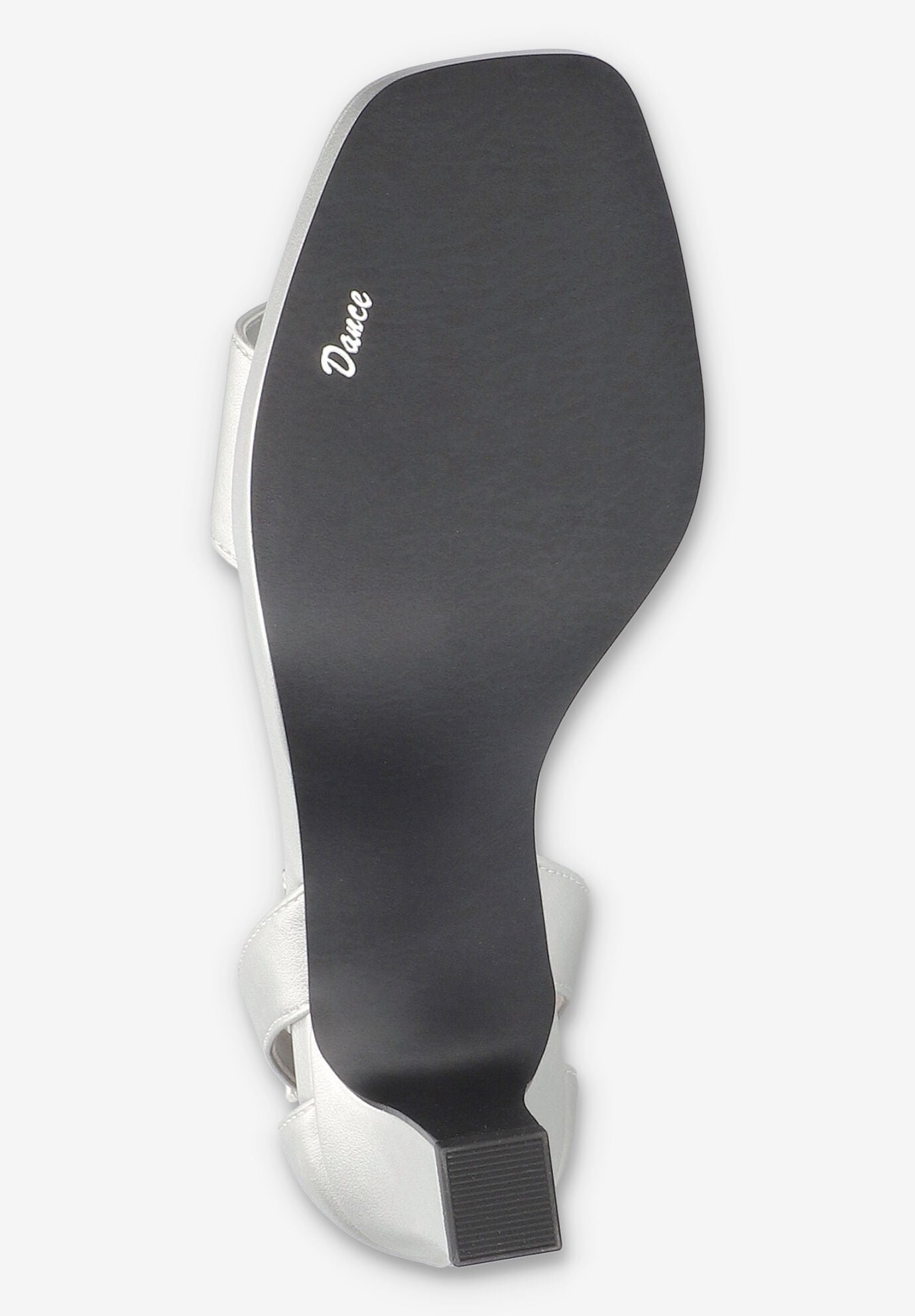 Ro Square Toe Heeled Sandal, SILVER, alternate image number 5