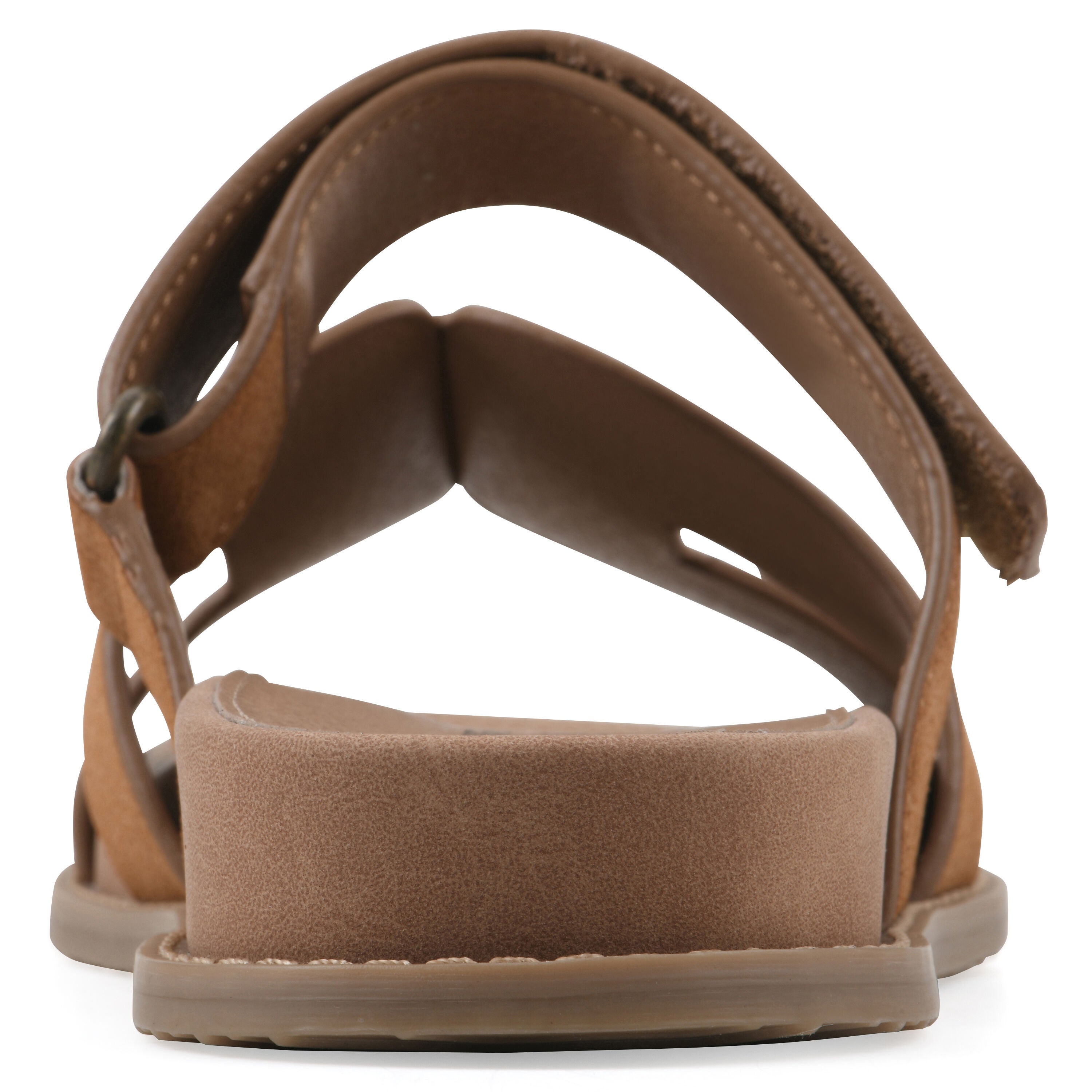 Mazi Slide Sandal, CHESTNUT SMOOTH, on-hover image number 1