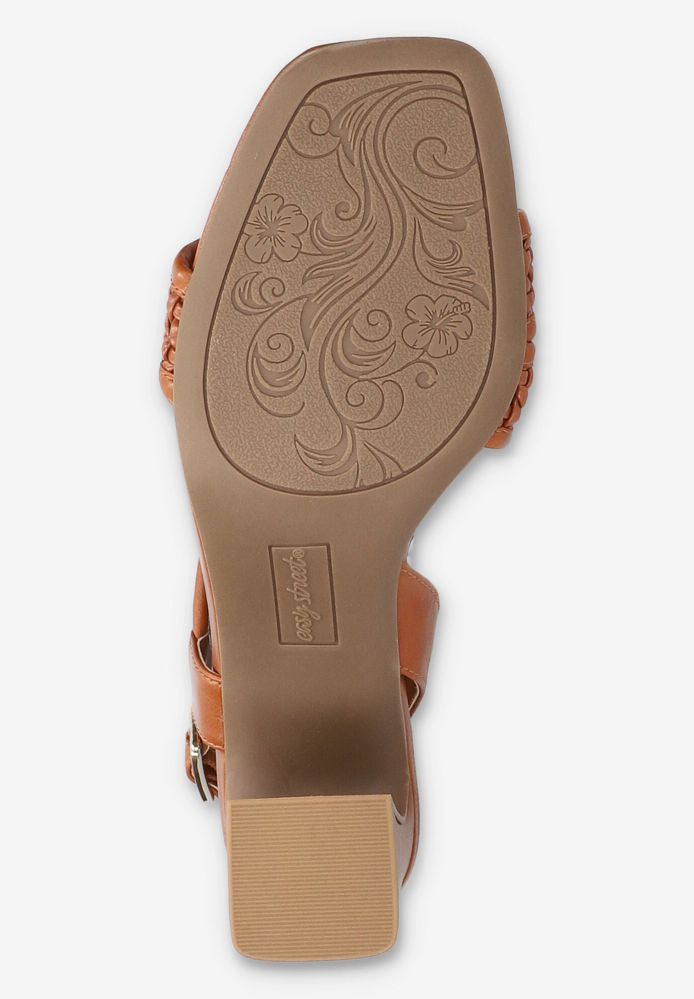 Rowan Square Toe Block Heel Sandal, TAN, alternate image number 5