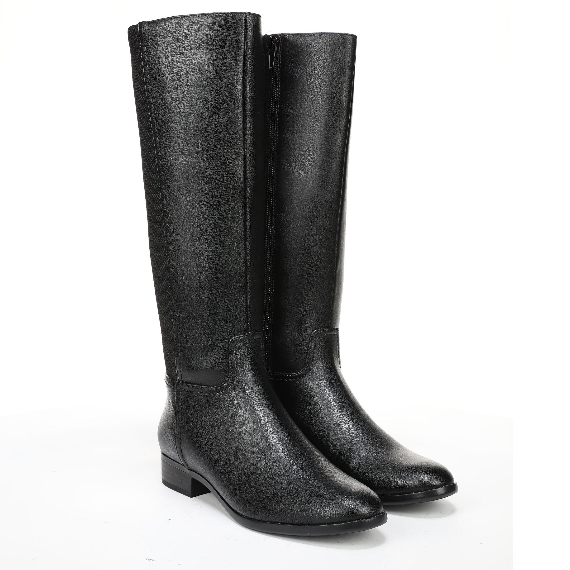 Sarah Wide Calf Knee High Boot, BLACK, alternate image number 2