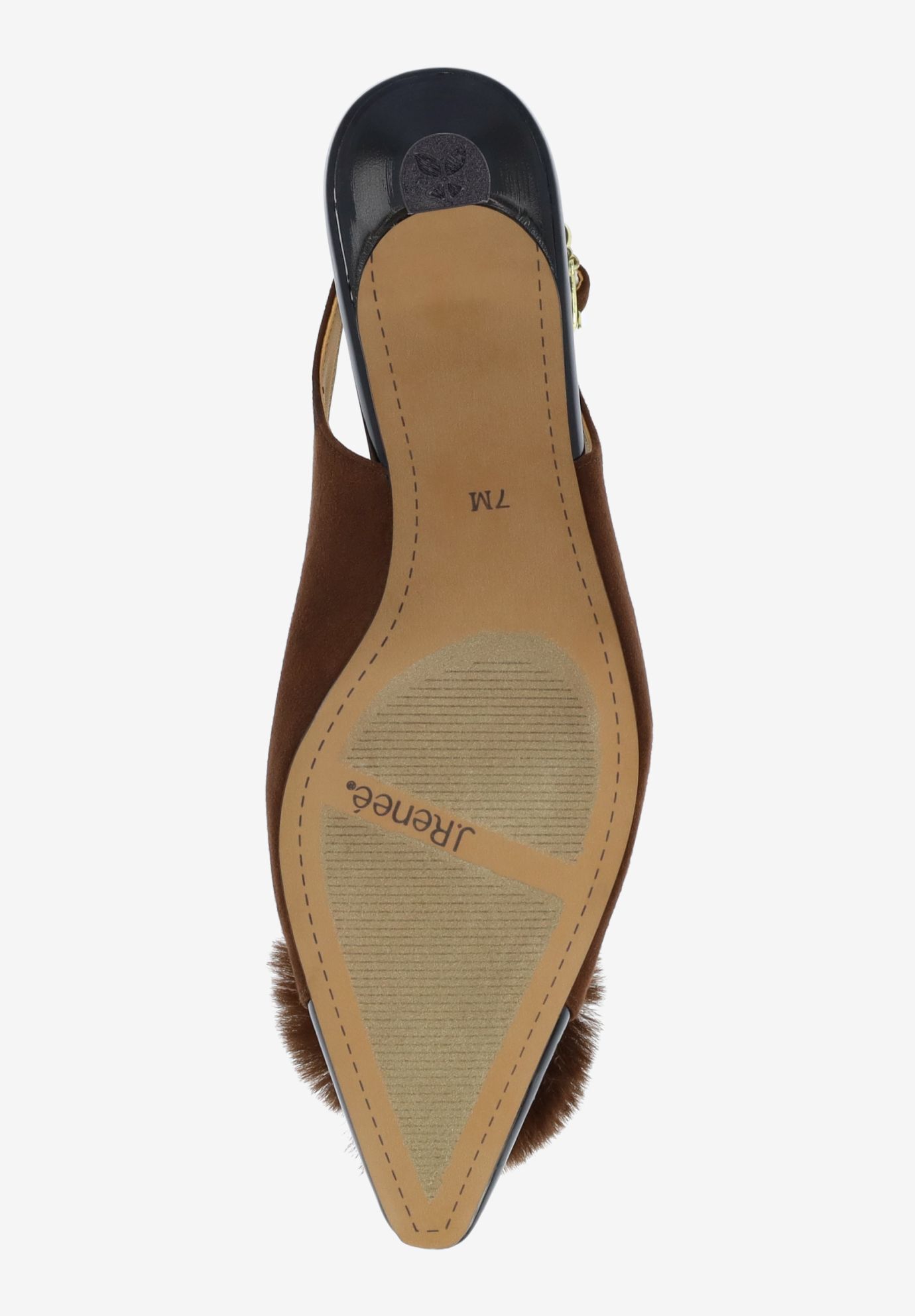 Hevina Sling Back Pump, BROWN BLACK, alternate image number 6