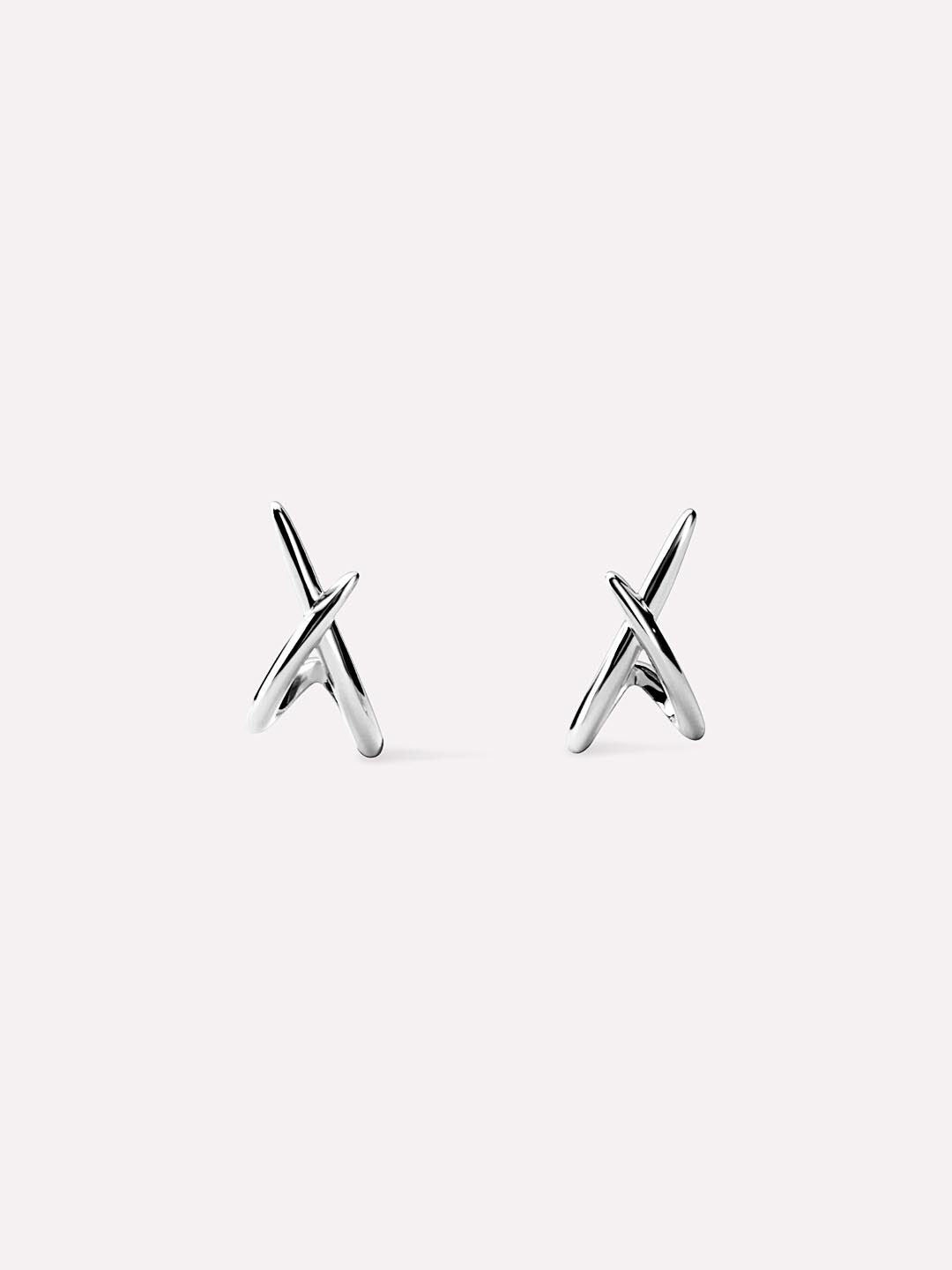 Sloane Stud Earrings, SILVER, hi-res image number 0