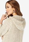 Tweed Thermal Hoodie Cardigan, , alternate image number null