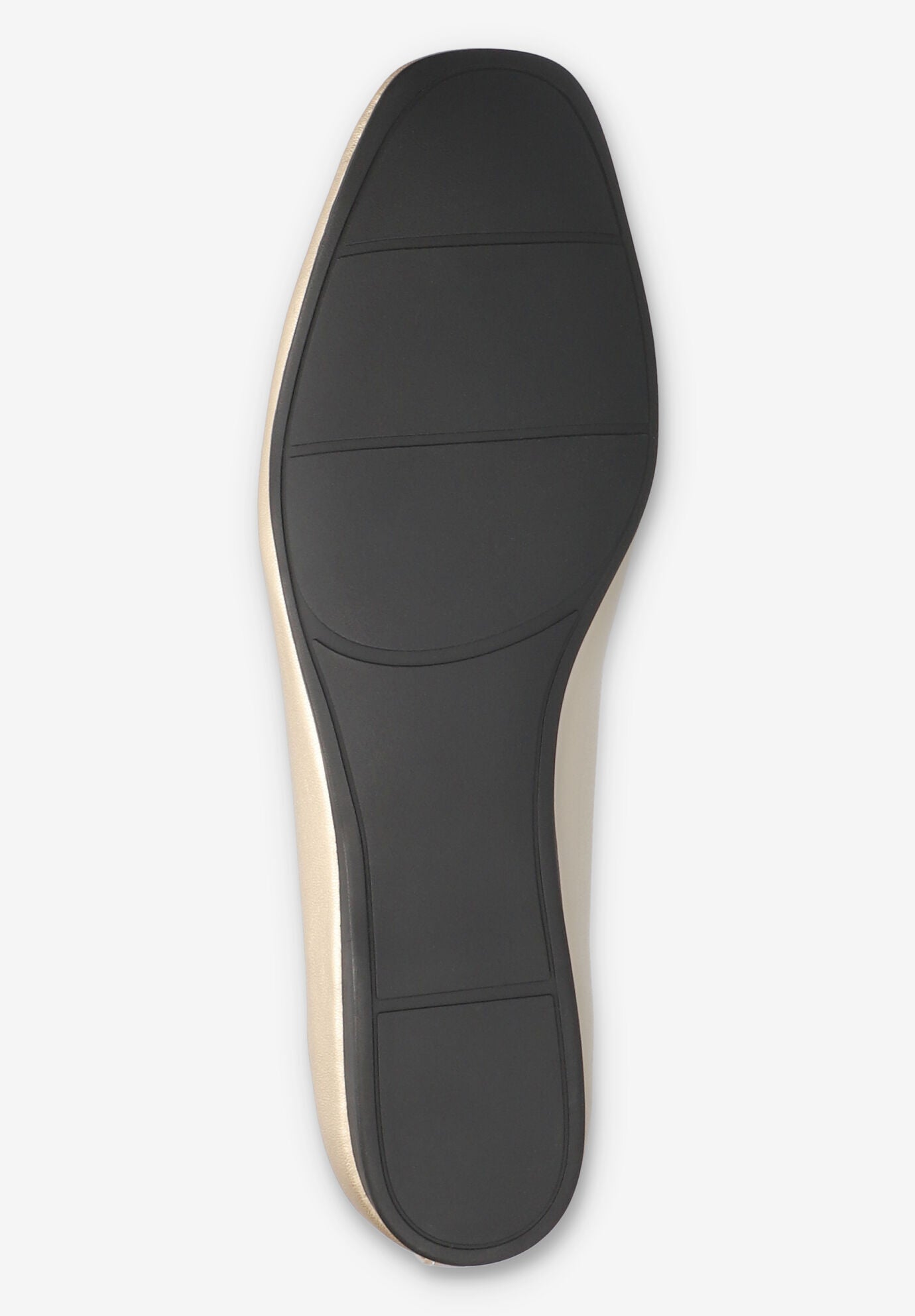 Femi Square Toe Flat, CHAMPAGNE, alternate image number 5