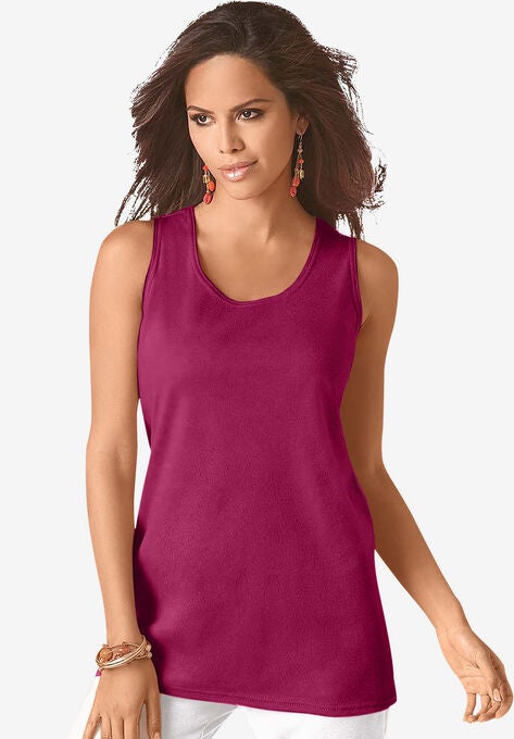 Scoopneck Tank, BERRY TWIST, hi-res image number null