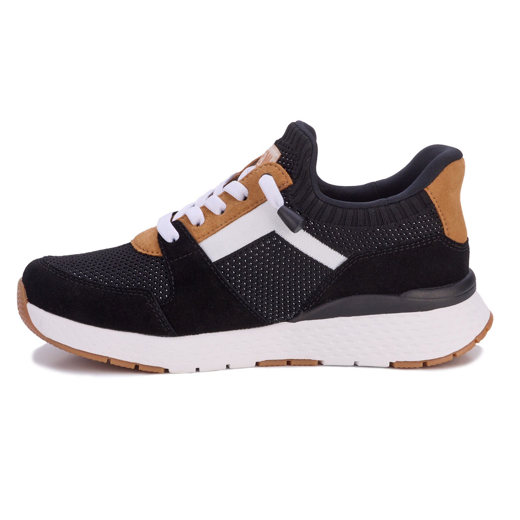 Bobbie No Hands Sneaker, BLACK, alternate image number 3